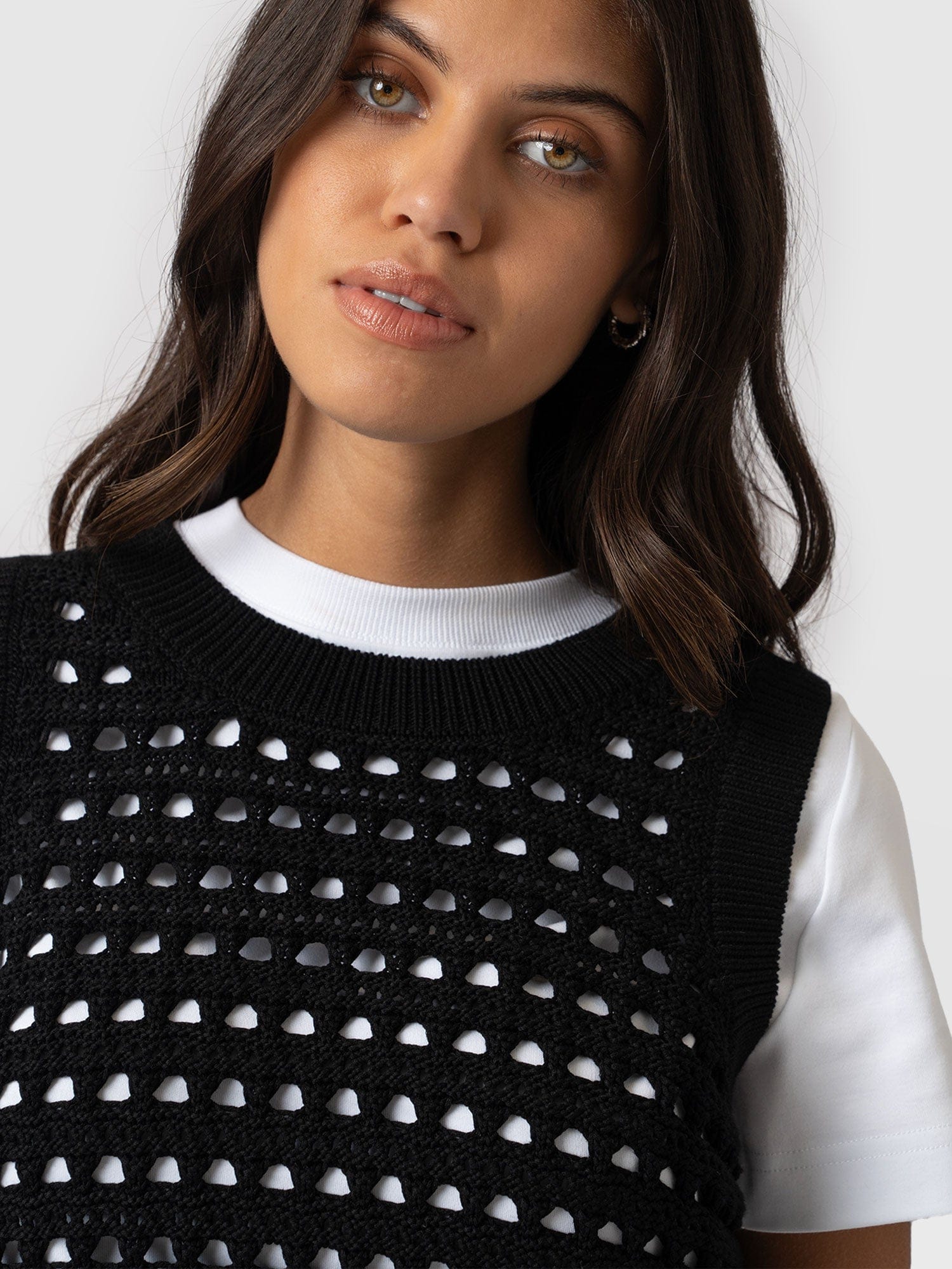 Adler Sleeveless Knit - Black - Image 4