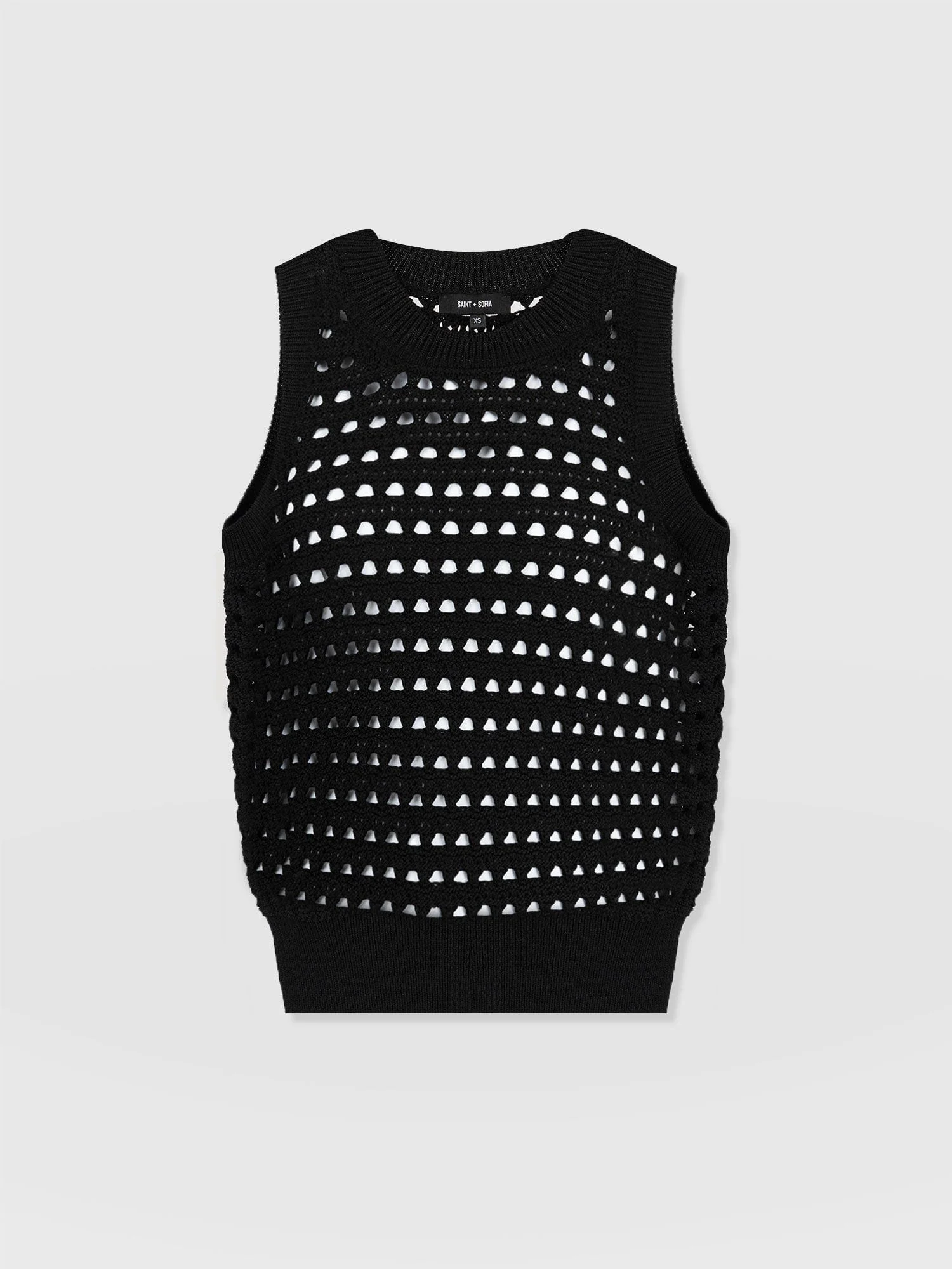 Adler Sleeveless Knit - Black - Image 7