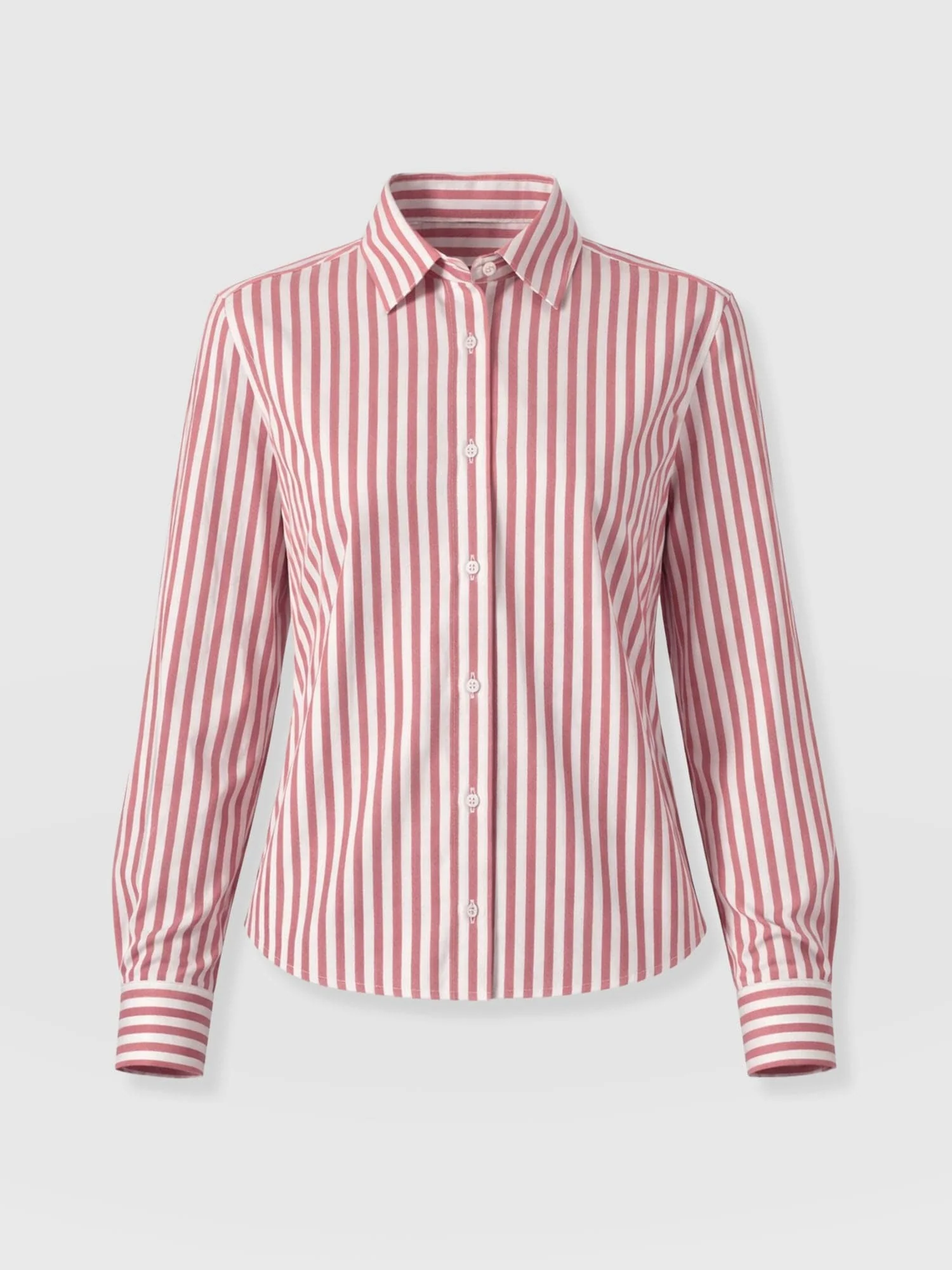 Anneliese Shirt - Red Stripe - Image 7
