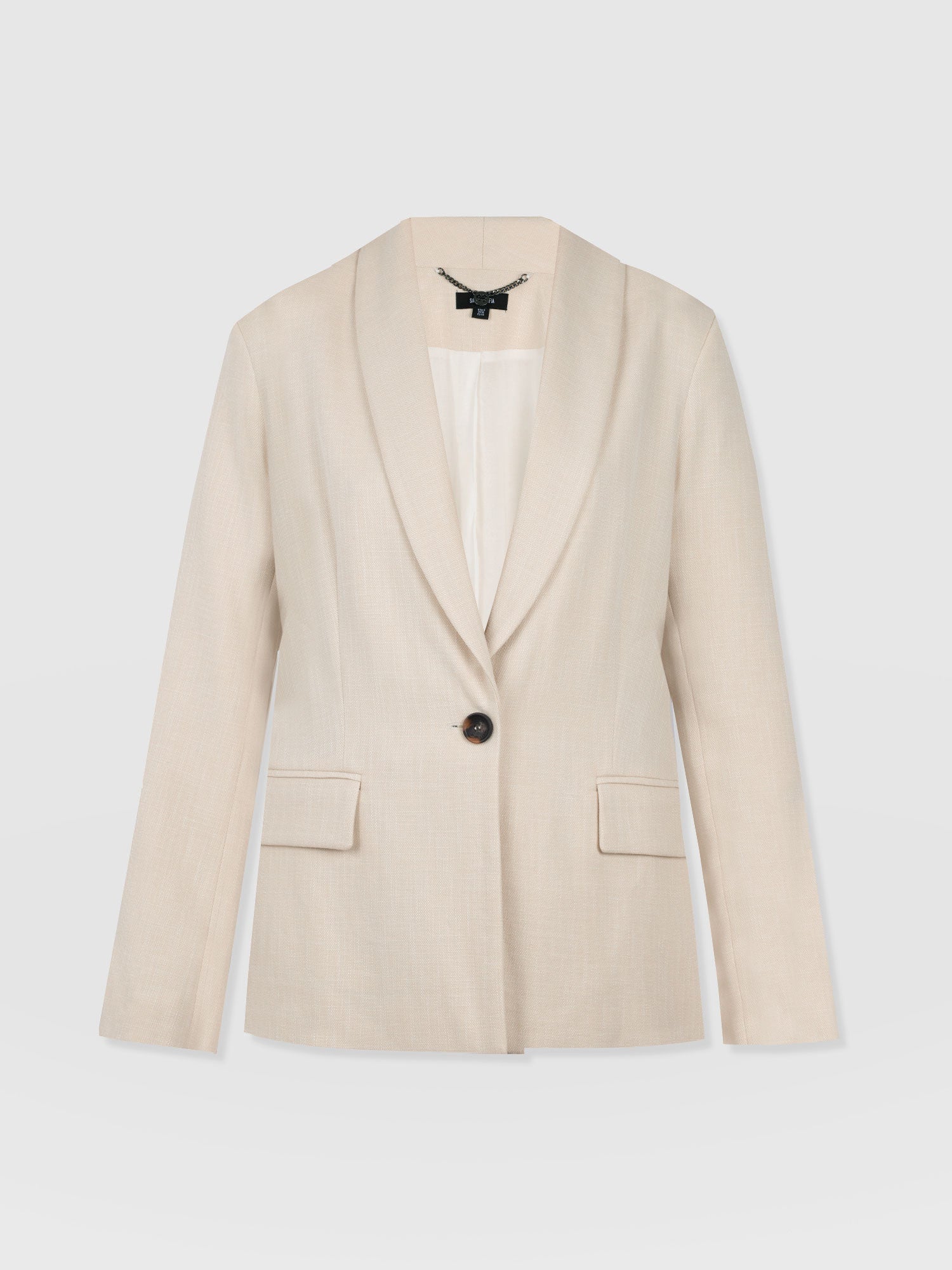Argent Blazer - Cream - Image 7