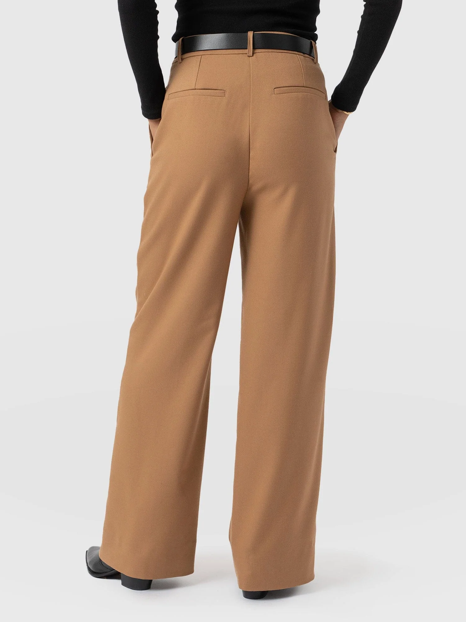 Argent Wide Leg Pant - Camel - Image 6