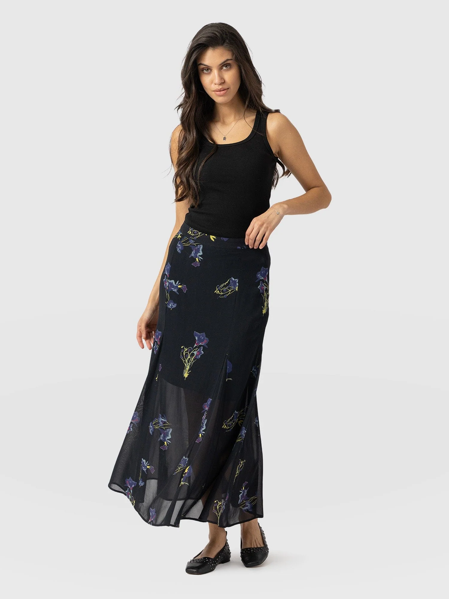 Audrey Skirt - Blue Lily Gardens - Image 2