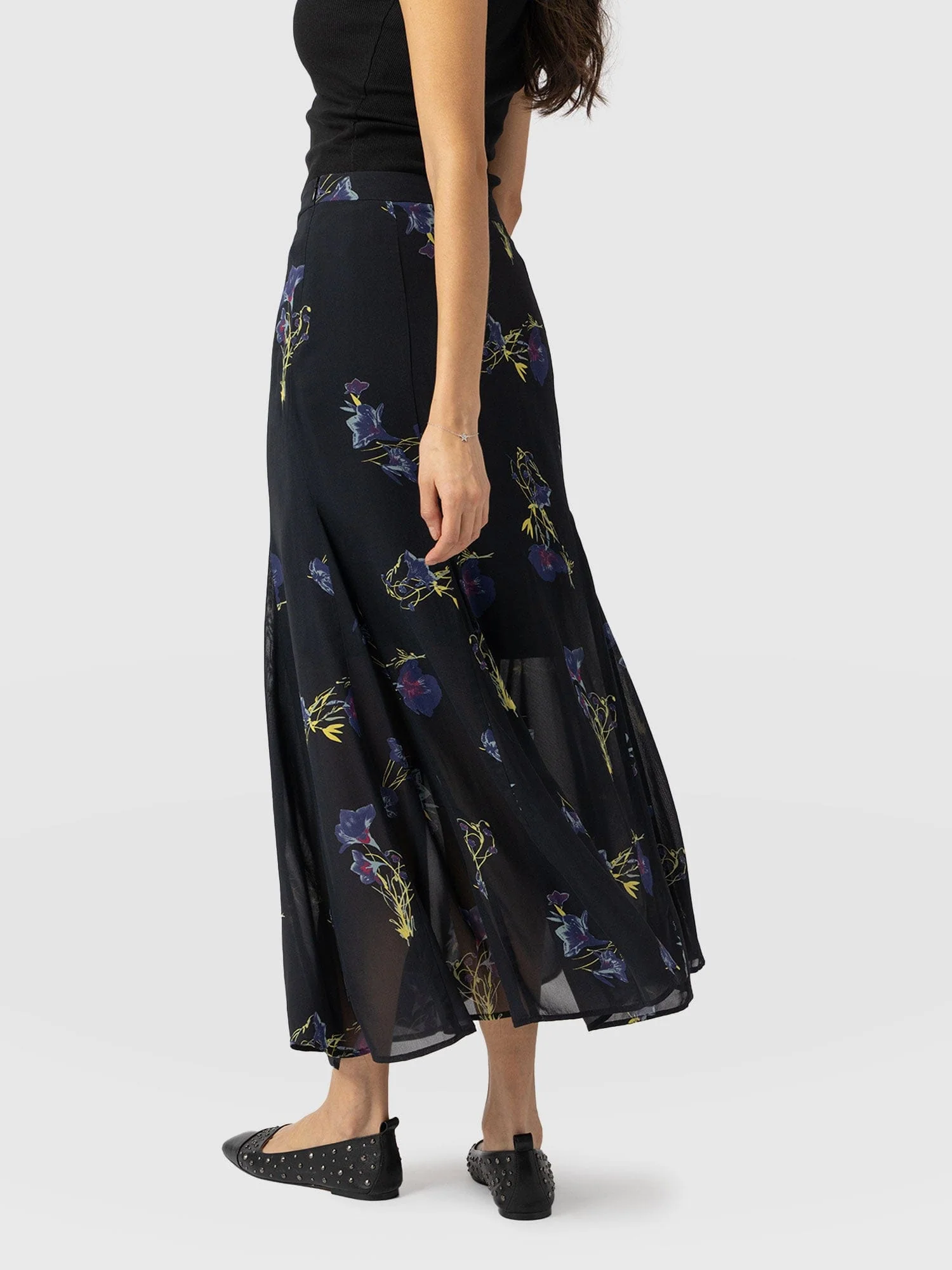 Audrey Skirt - Blue Lily Gardens - Image 6
