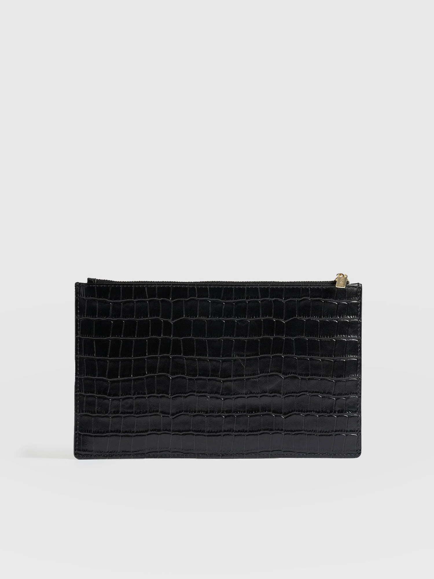 Beauty Pouch - Black Croc - Image 6