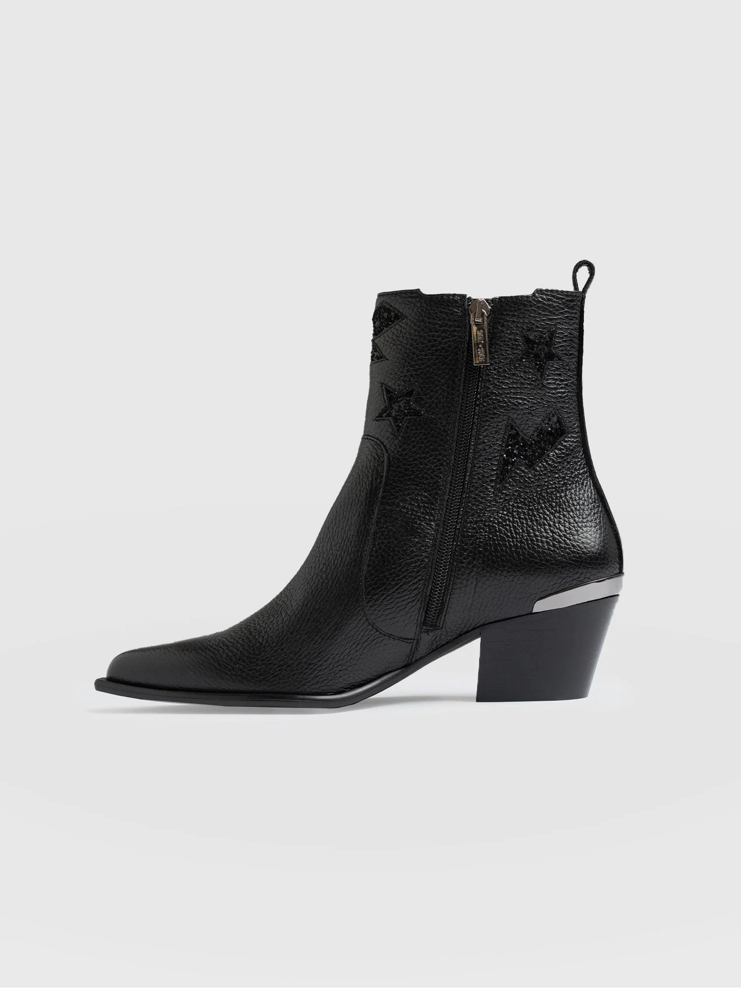 Billie Rock Boot - Black - Image 2