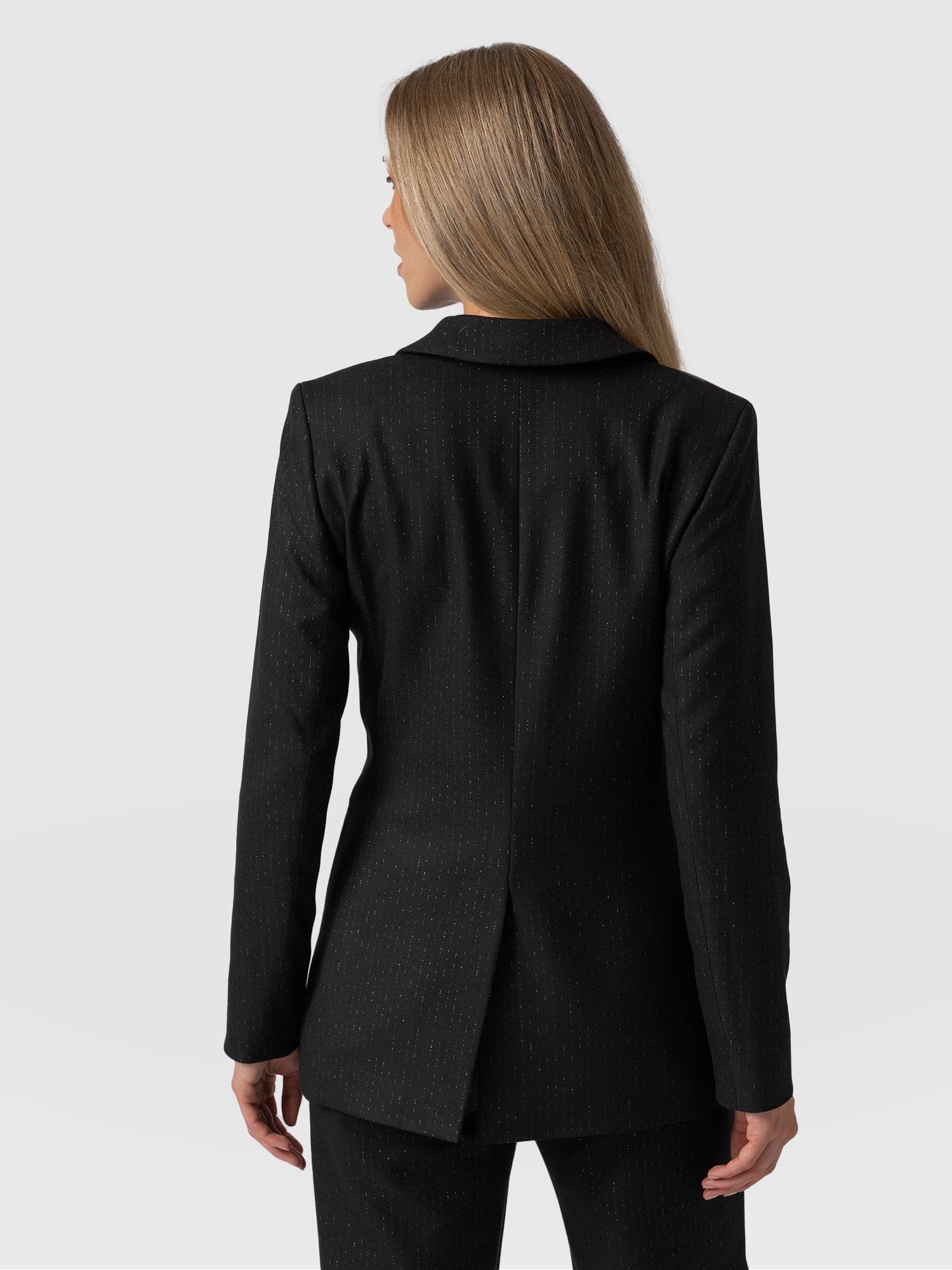 Cambridge Blazer - Black Pinstripe - Image 6