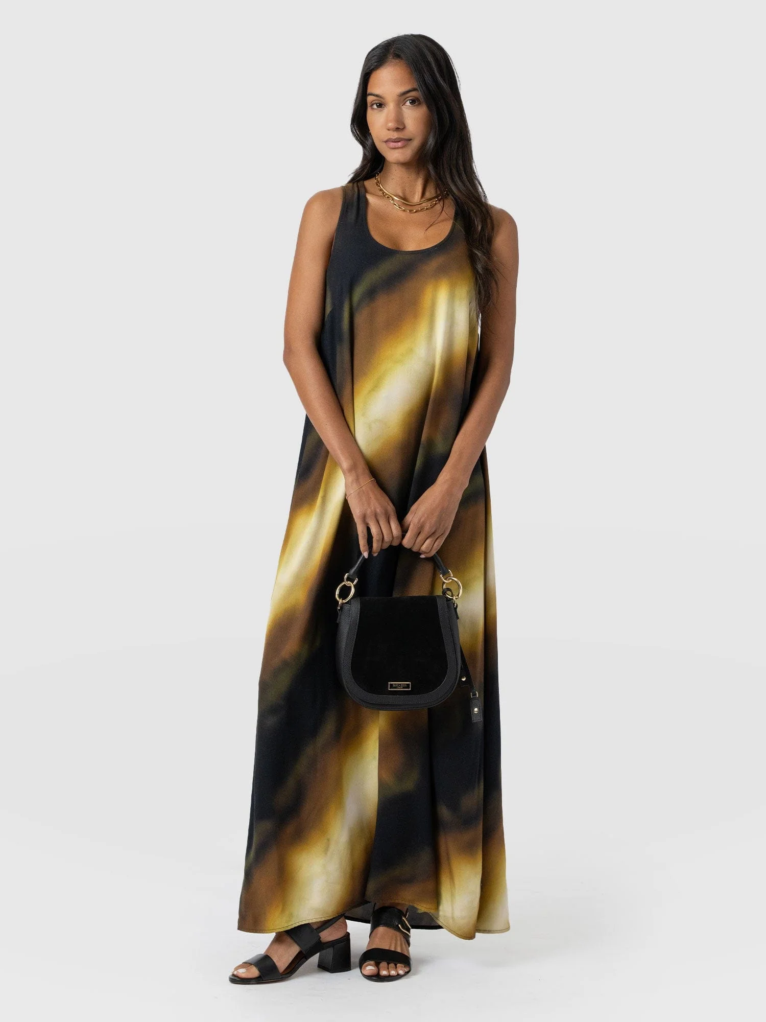 Celeste Maxi Dress - Yellow Gradient - Image 2