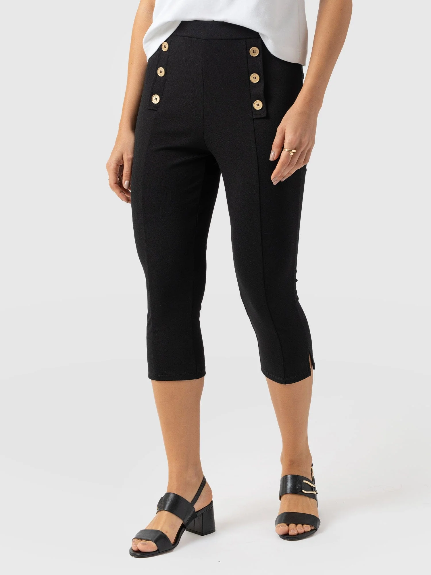 Chelsea Capri Legging - Black - Image 2