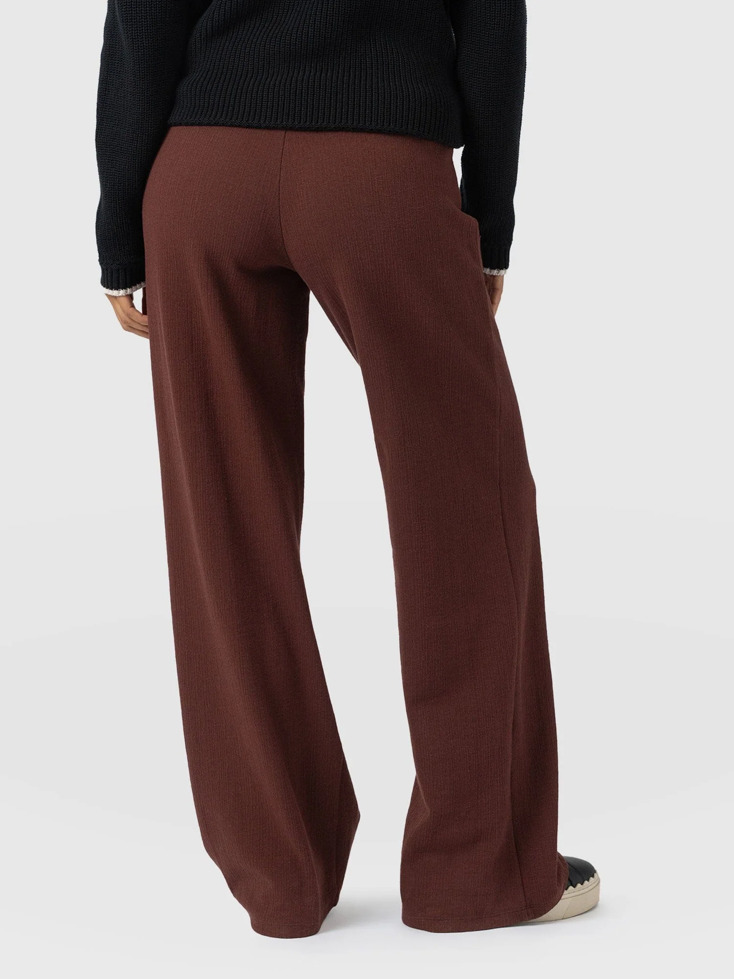 Chelsea Pant - Maroon Textured - Image 6