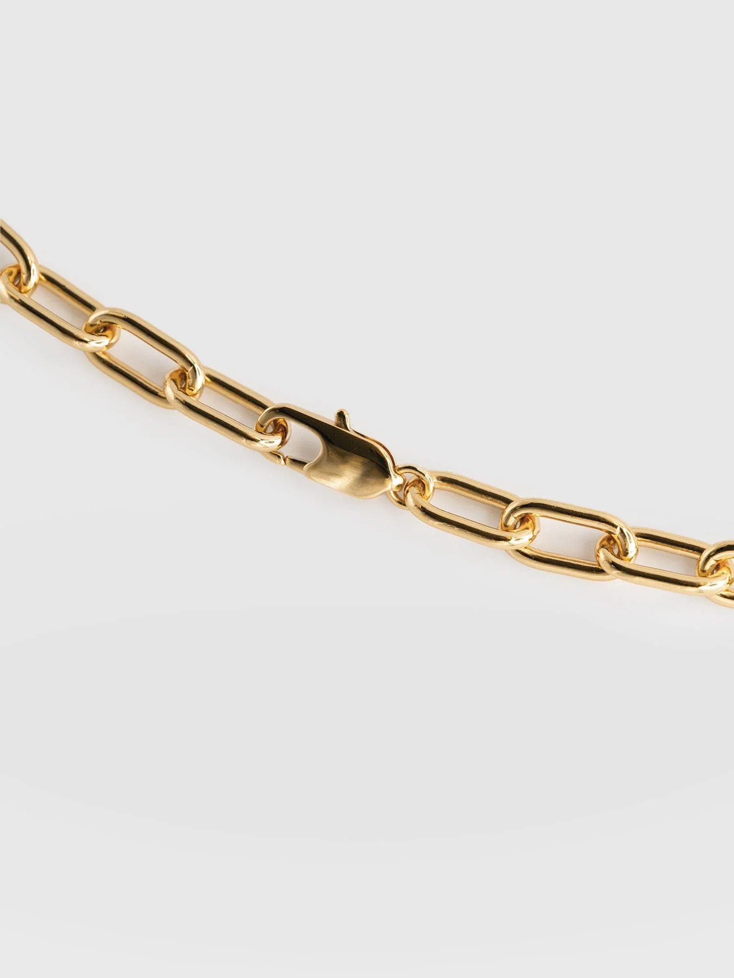 Cable Chain Bracelet - Gold - Image 2