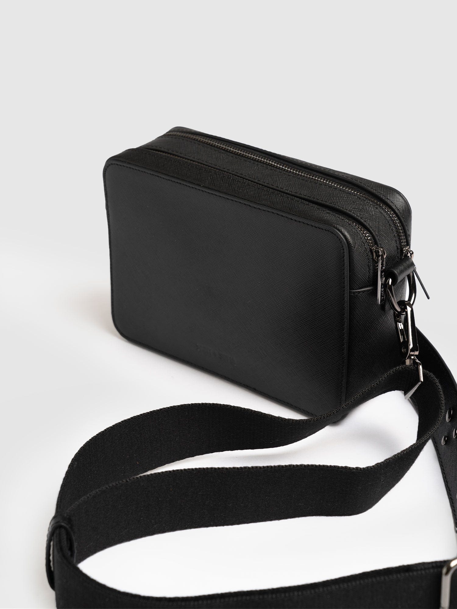 Cross Body Bag - Black Studded - Image 2