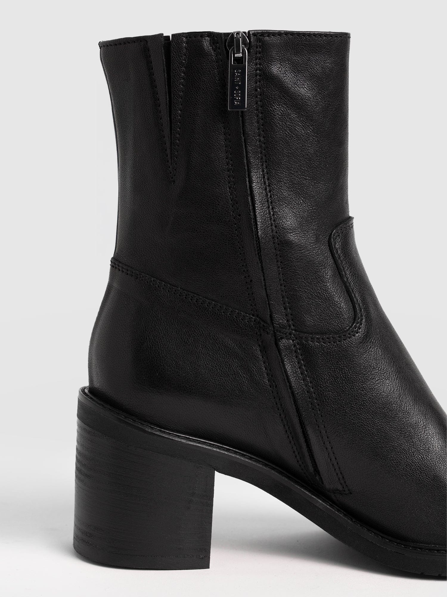 Dakota Ankle Boot - Black - Image 5