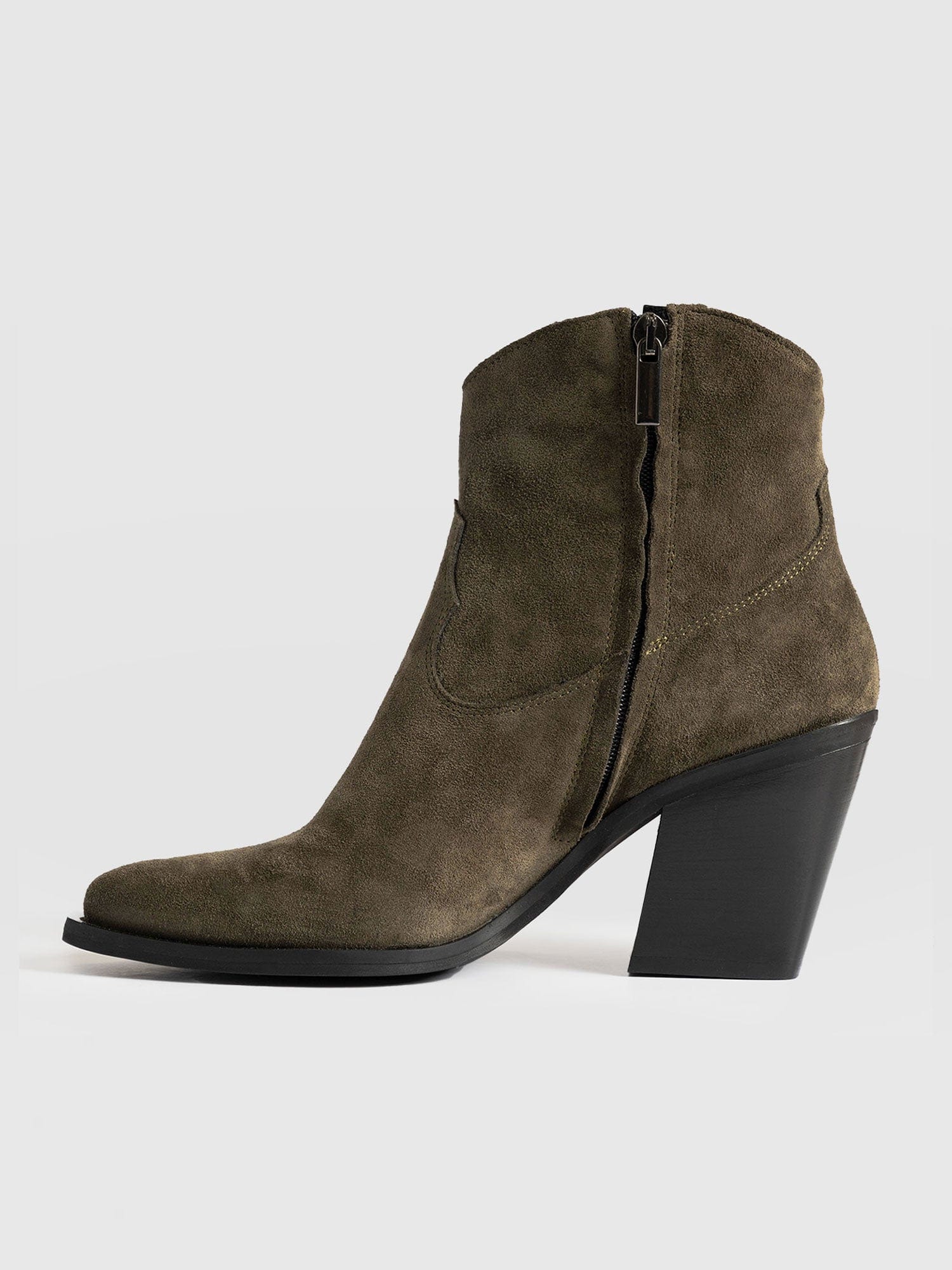 Dallas Mid Boot - Khaki - Image 2