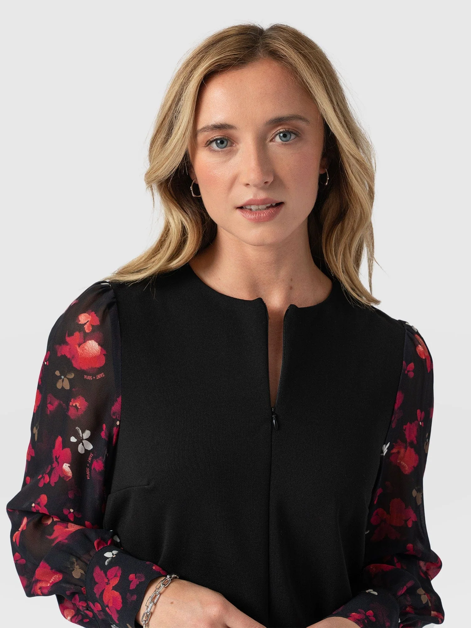 Esme Zip Up Top - Pink Aurora - Image 4