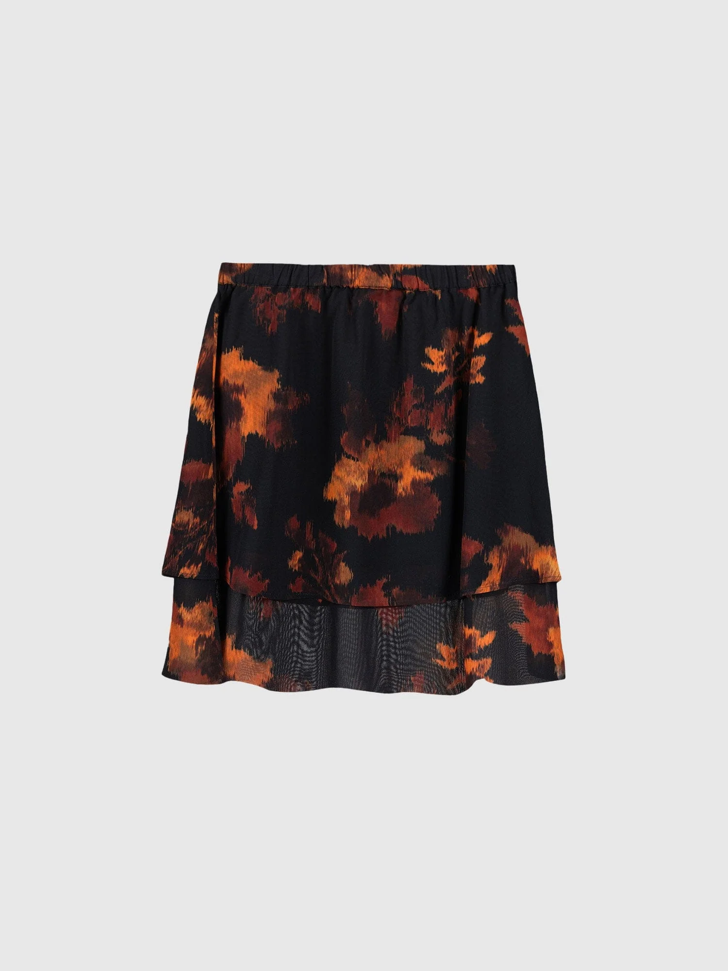 Etta Mini Layered Skirt - Autumn Floral - Image 7