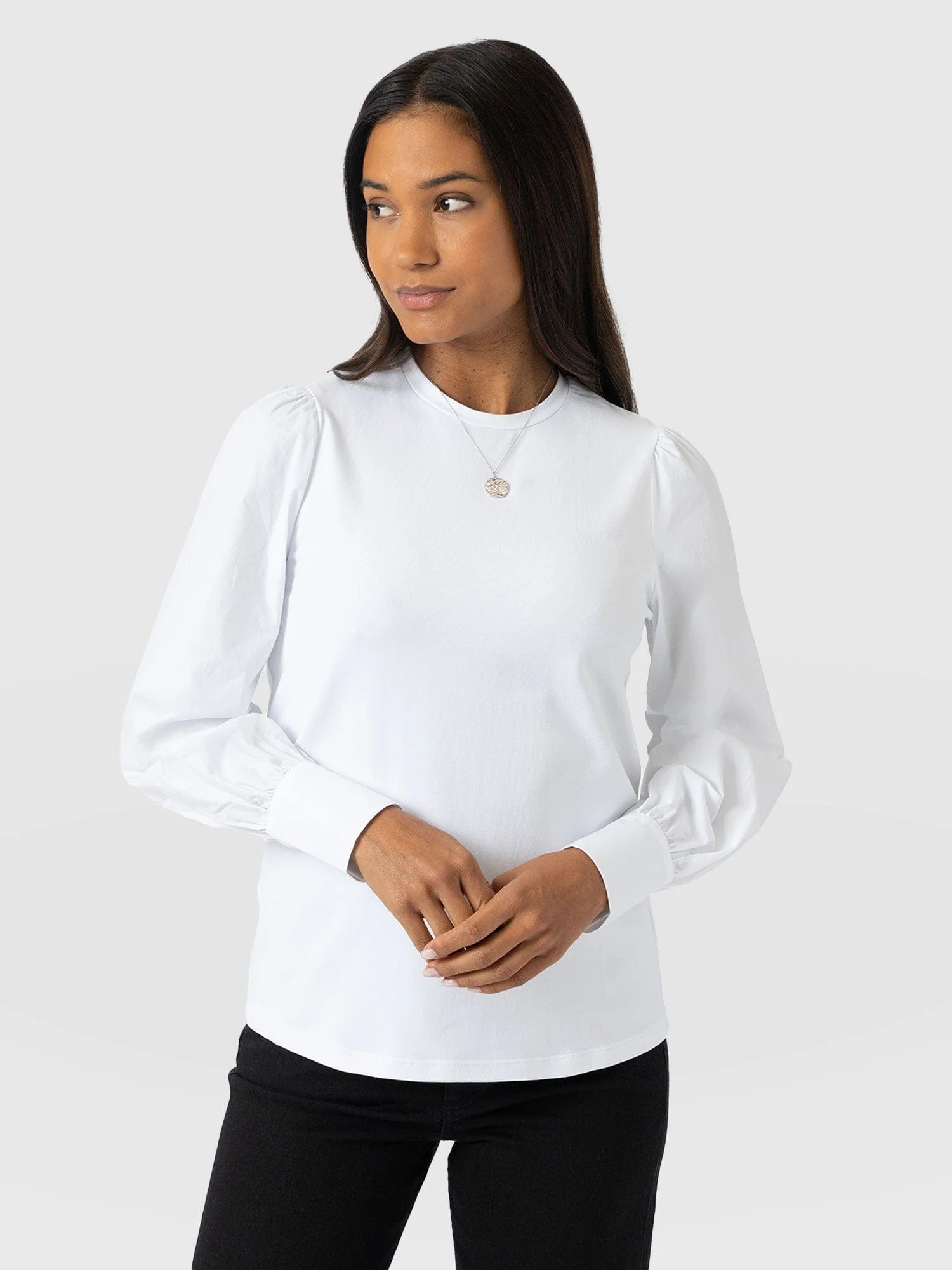 Eva Mock Shirt - White - Image 2