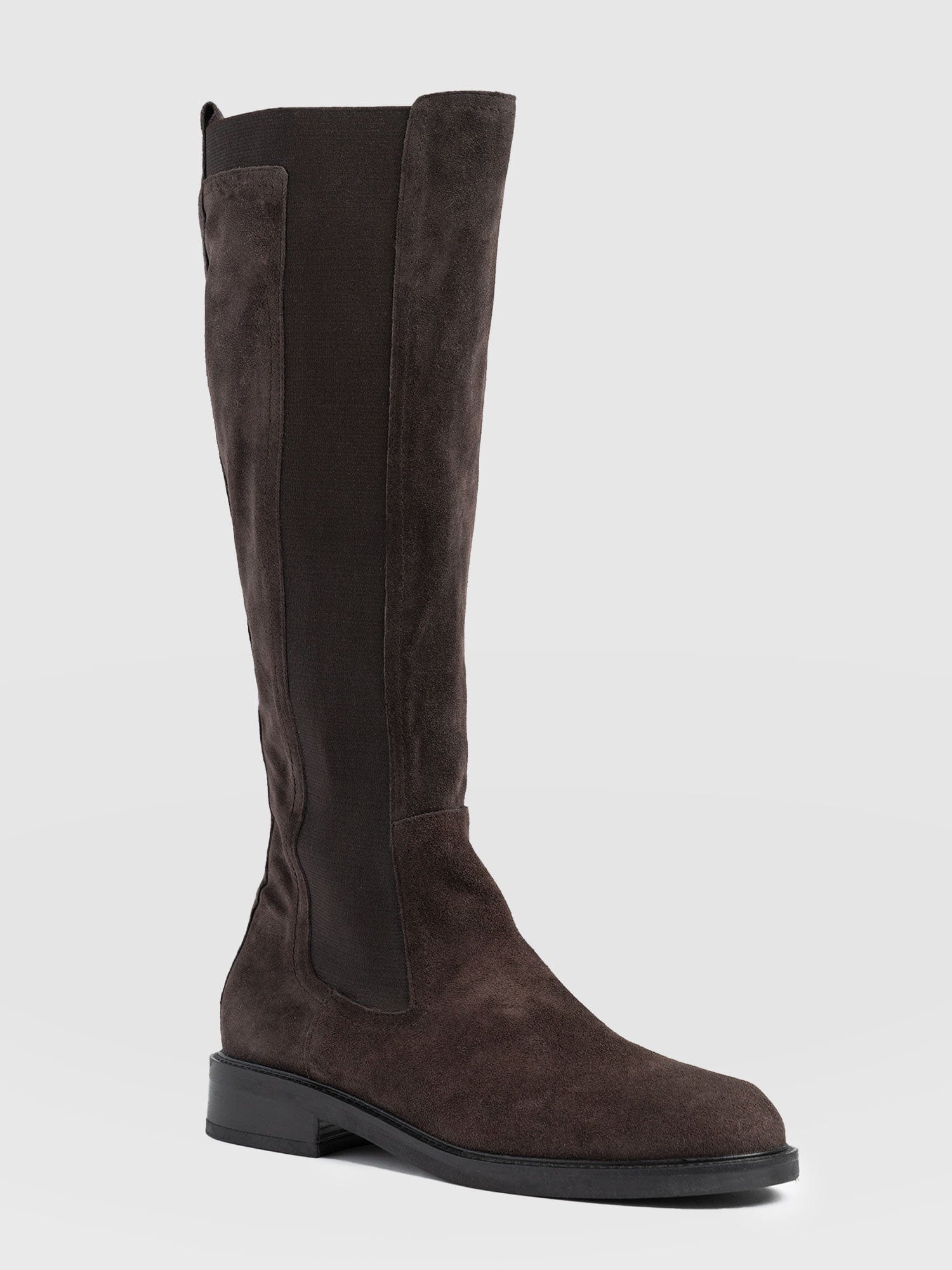 Evelyn Knee High Boot - Brown - Image 2