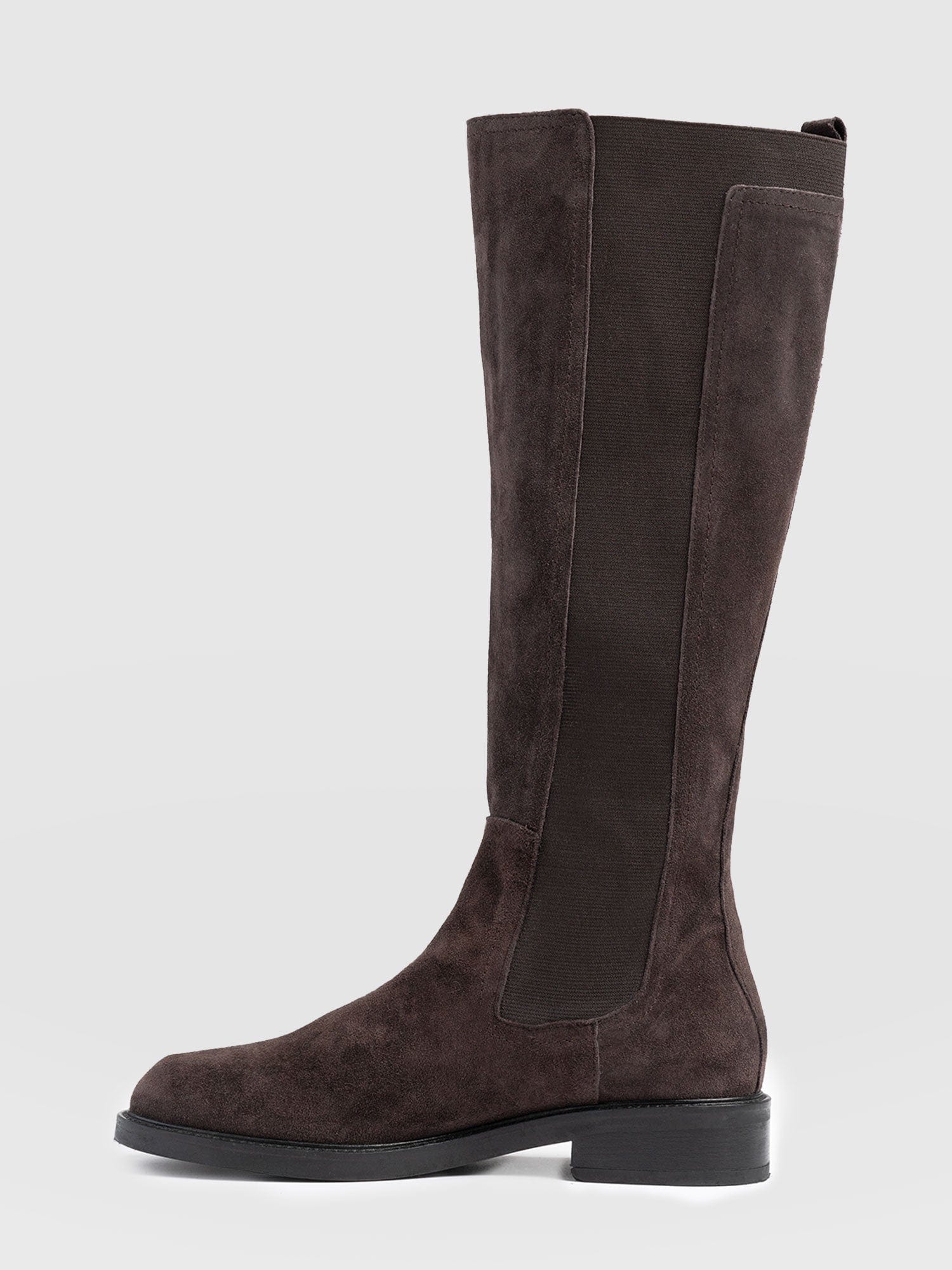 Evelyn Knee High Boot - Brown - Image 5