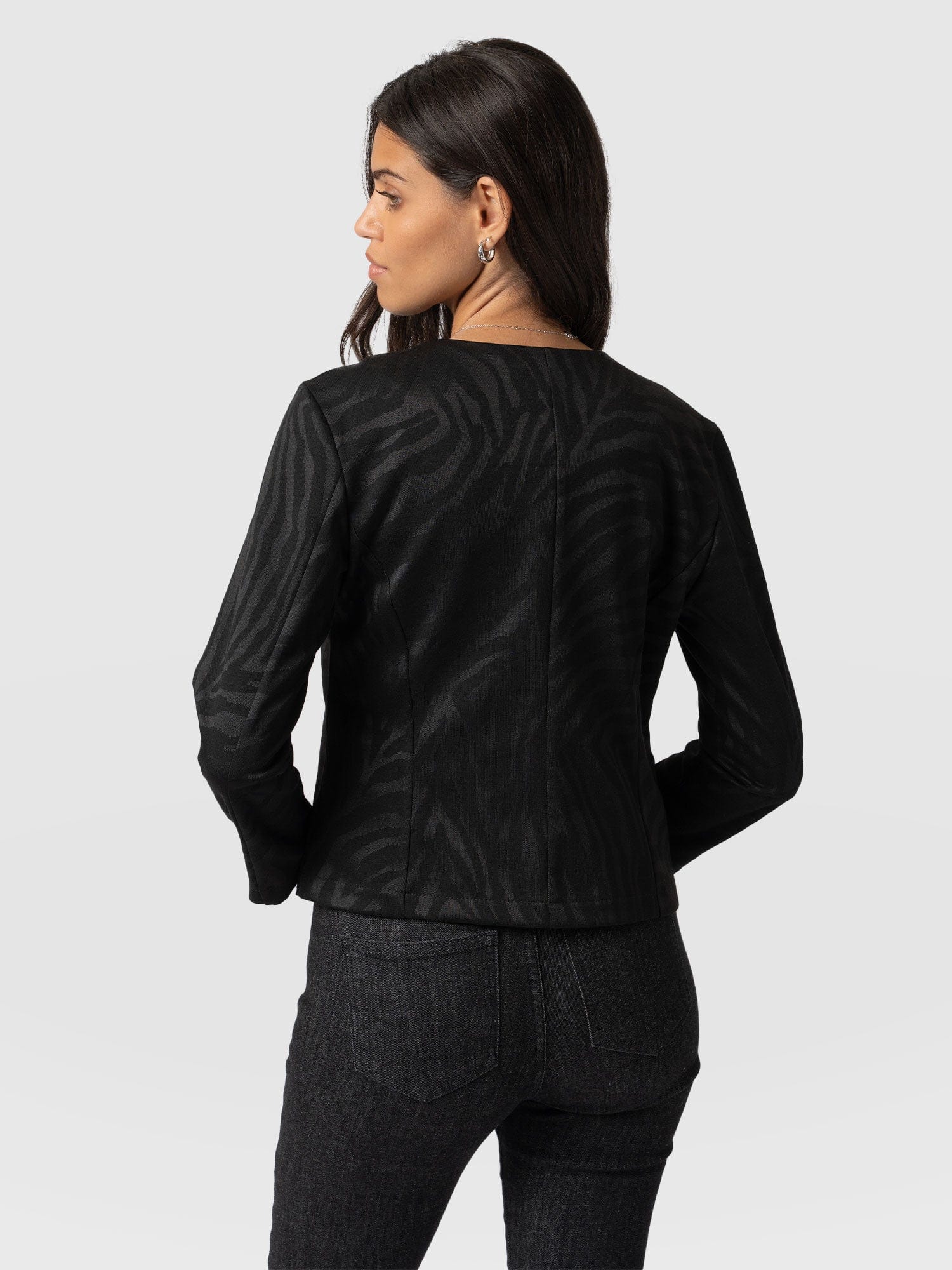 Florence Jacket - Black Zebra - Image 5