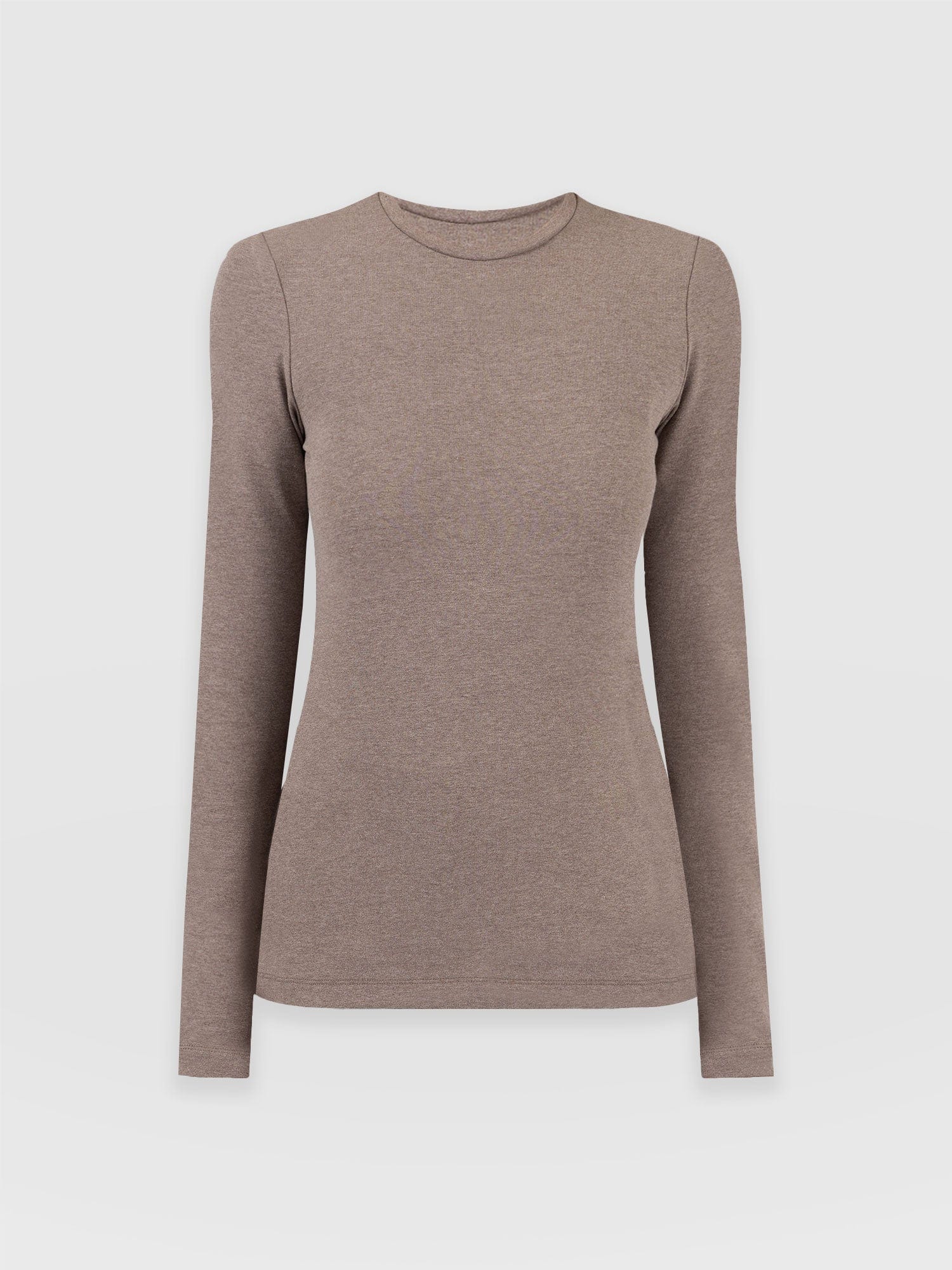 Glen Crew Neck Tee - Coco - Image 7