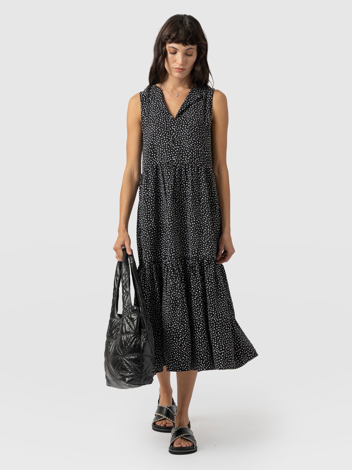 Greenwich Dress - Black Spot - Image 2