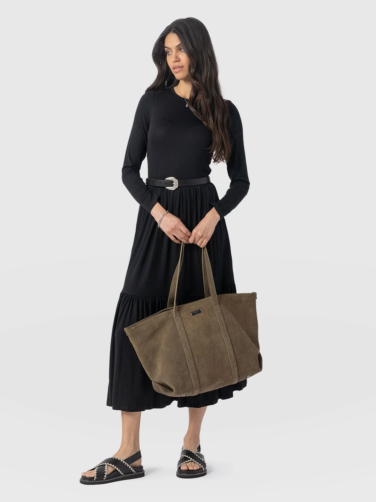 Greenwich Dress Long Sleeve - Black - Image 2