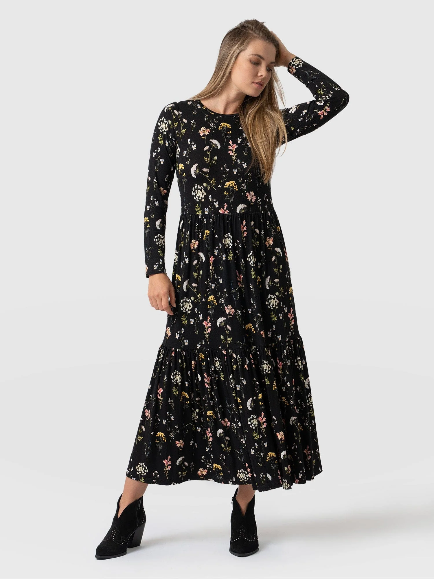 Greenwich Dress Long Sleeve - Hyde Gardens - Image 2
