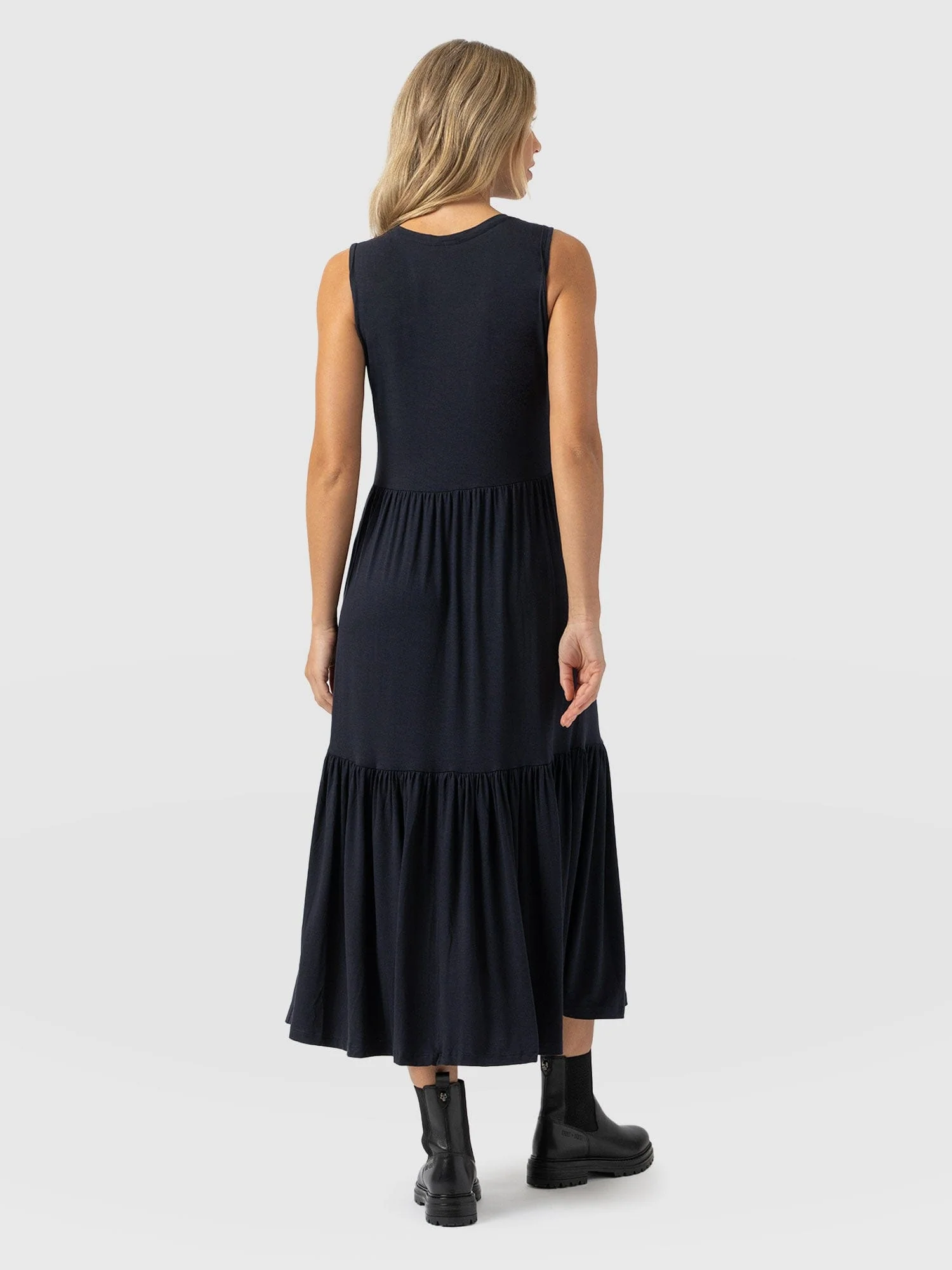 Greenwich Dress - Navy - Image 6
