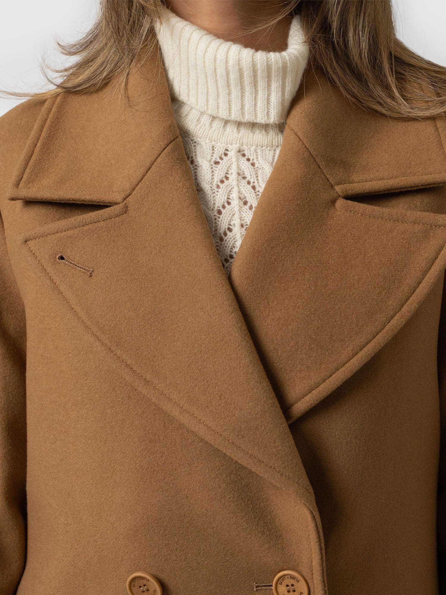 Halcyon Coat - Camel - Image 6