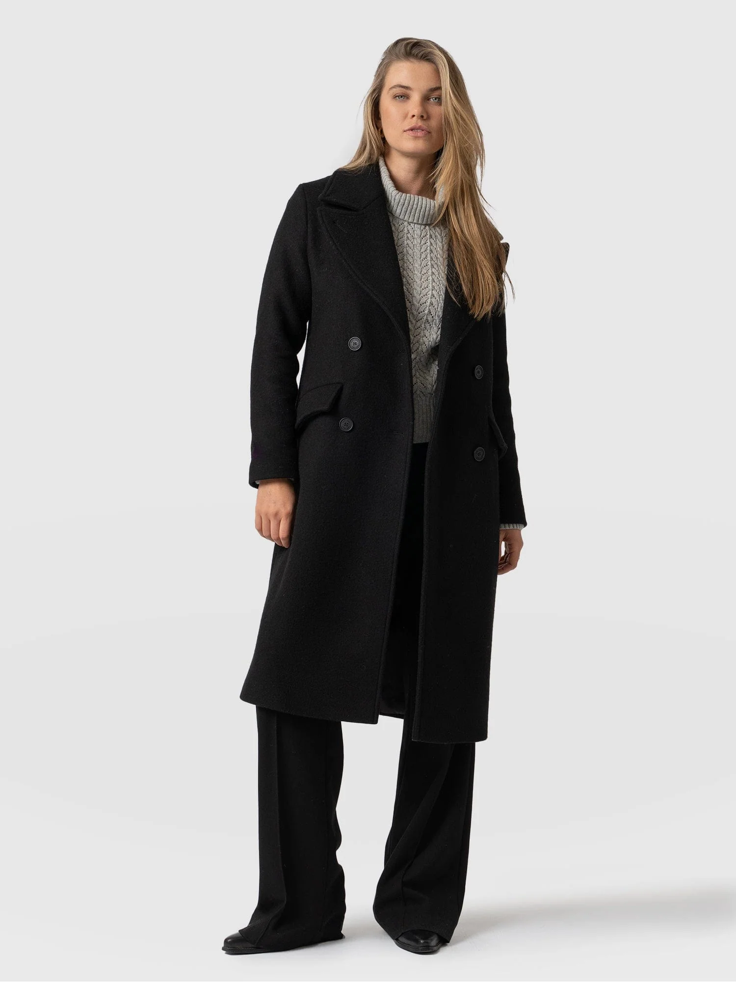 Hampton Coat - Black - Image 2