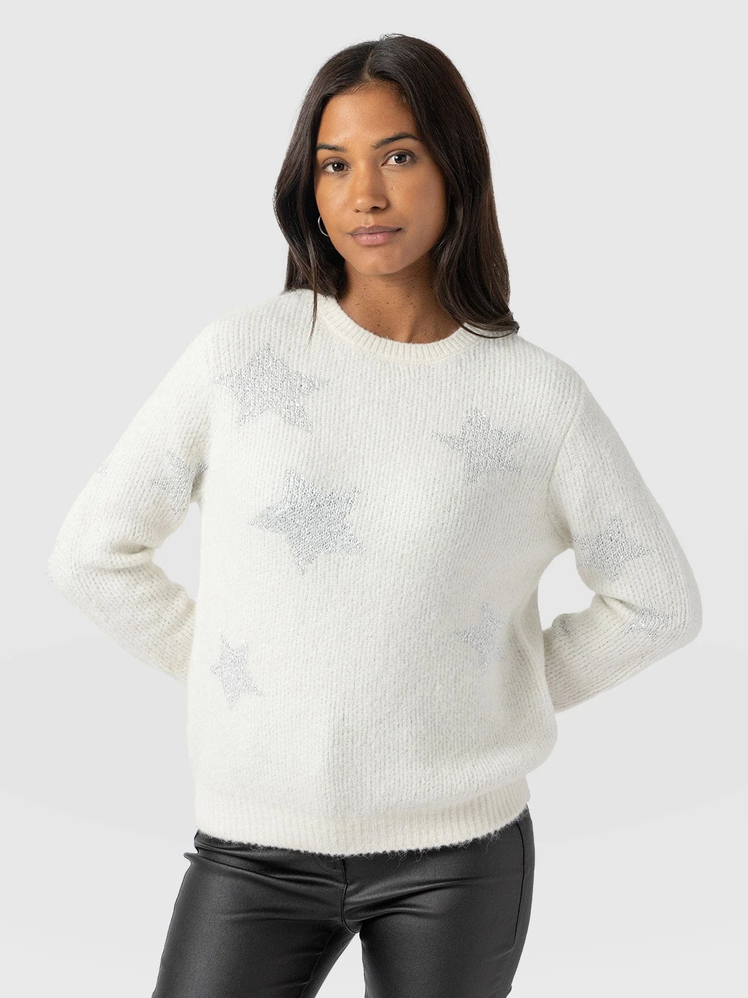 Indy Star Jumper - Cream - Image 2