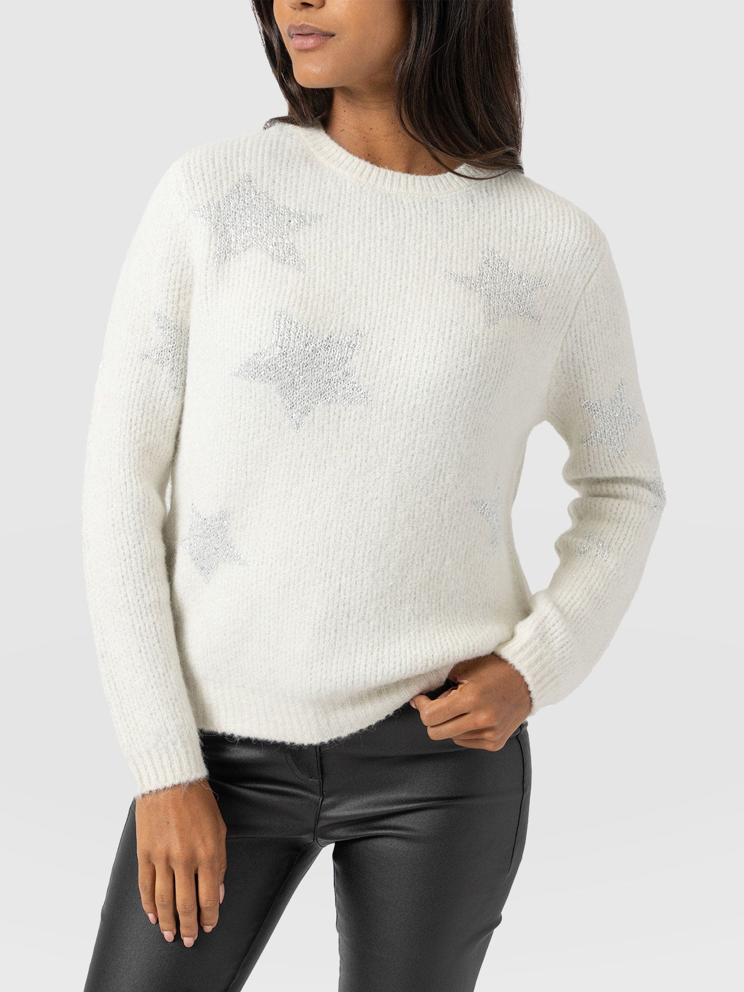 Indy Star Jumper - Cream - Image 3