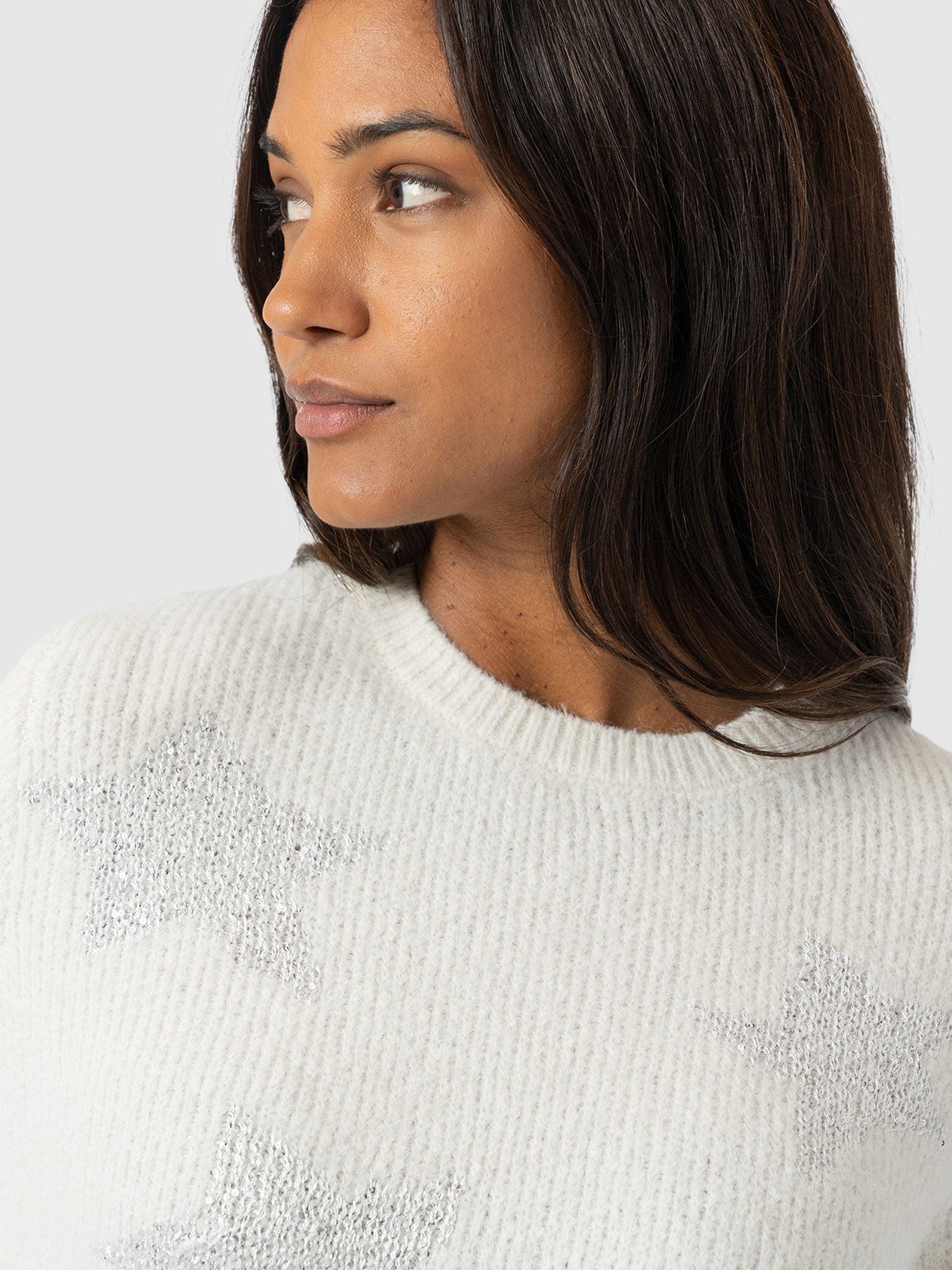 Indy Star Jumper - Cream - Image 5