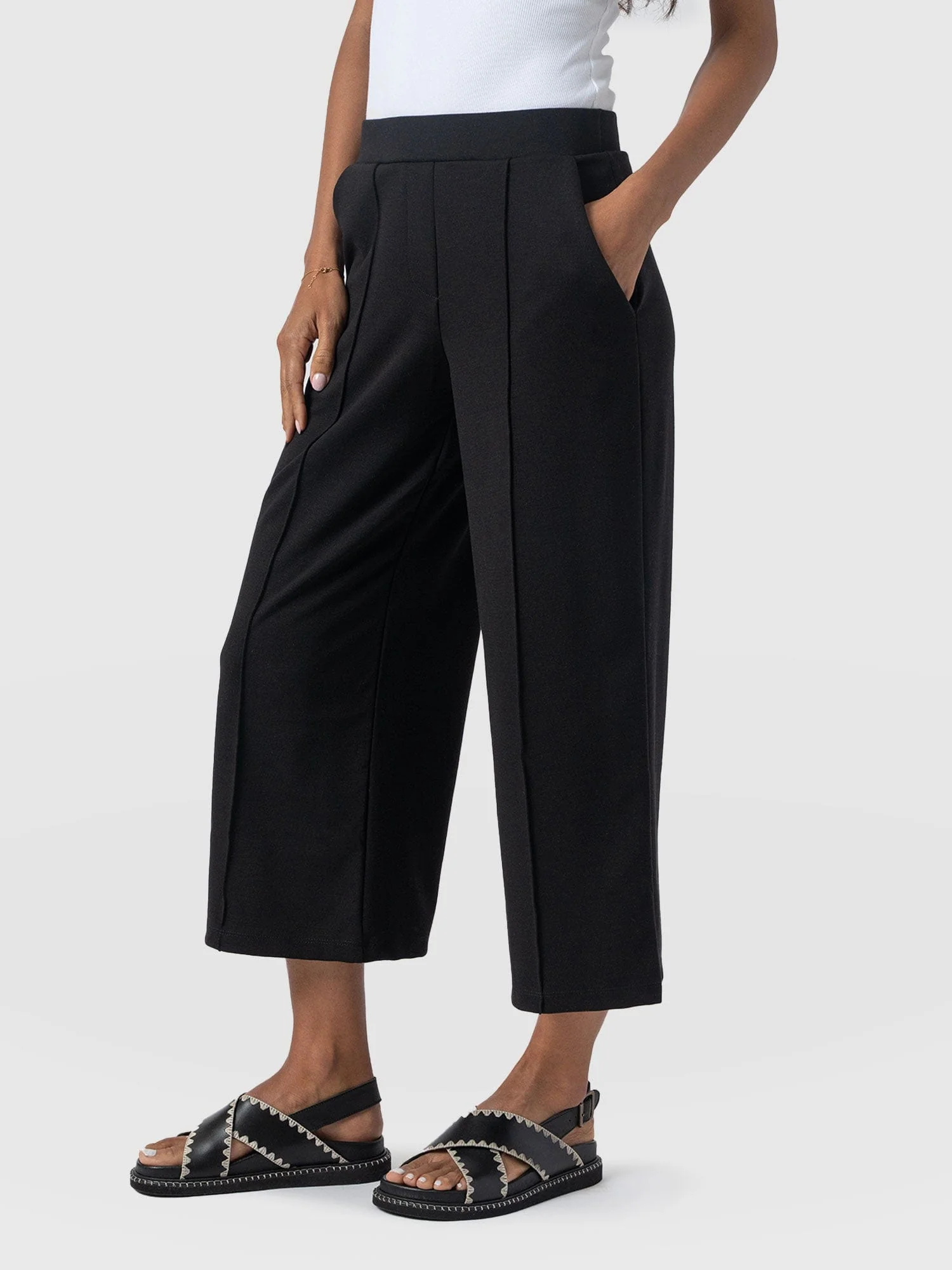 Keller Crop Pant - Black - Image 2