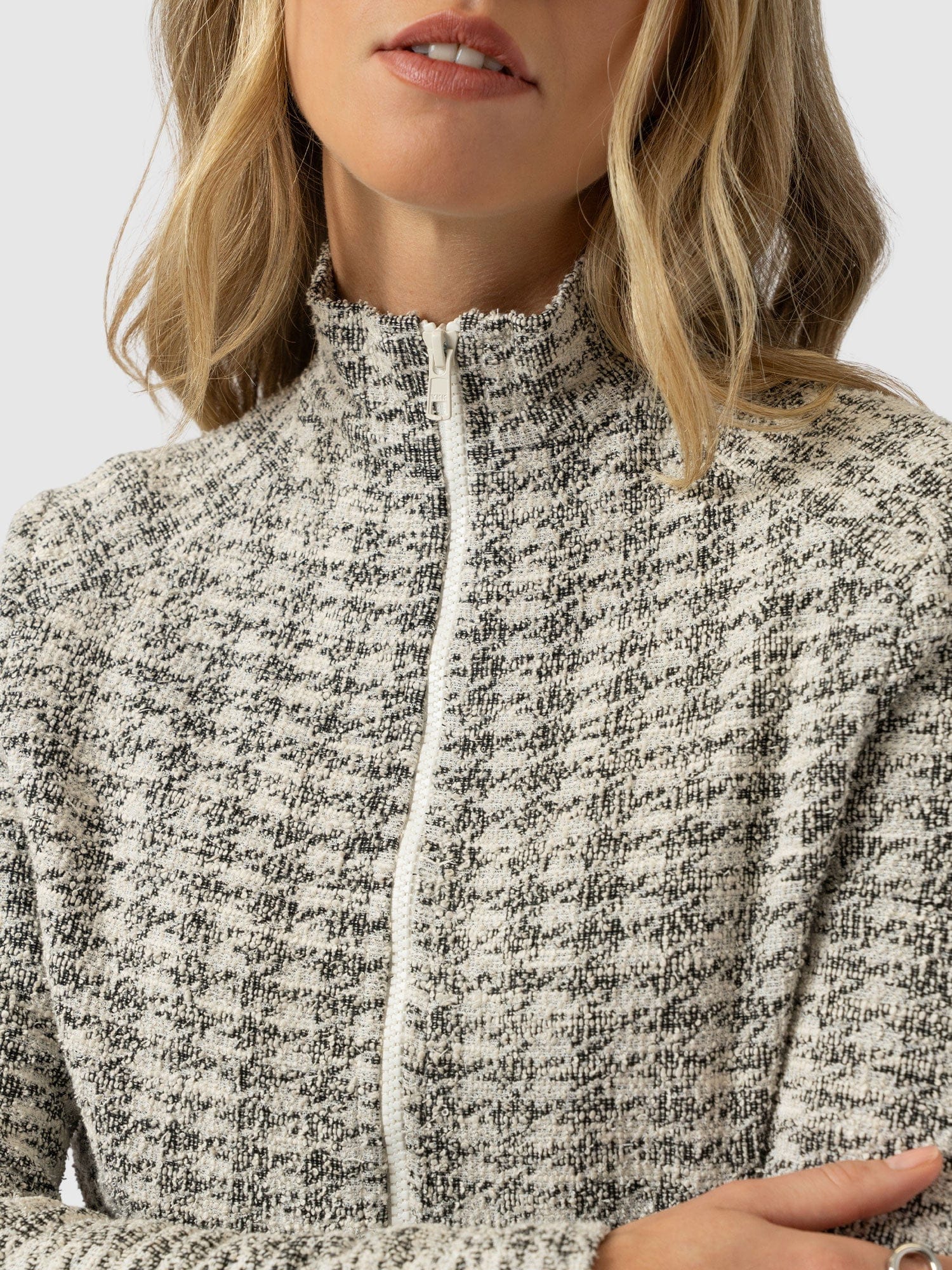 Keller Jacket - Cream Boucle - Image 4