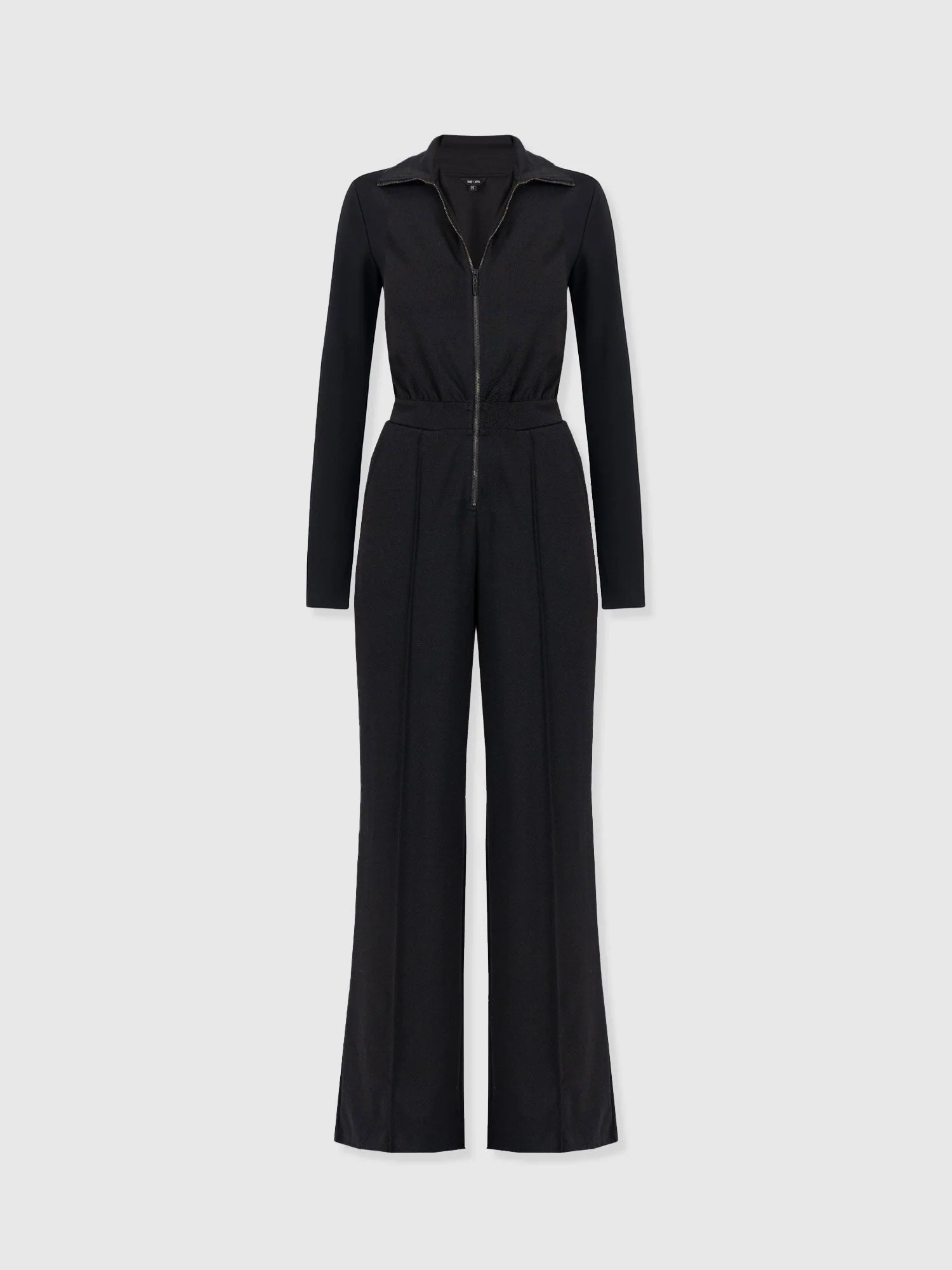 Keller Long Sleeve Jumpsuit - Black - Image 7