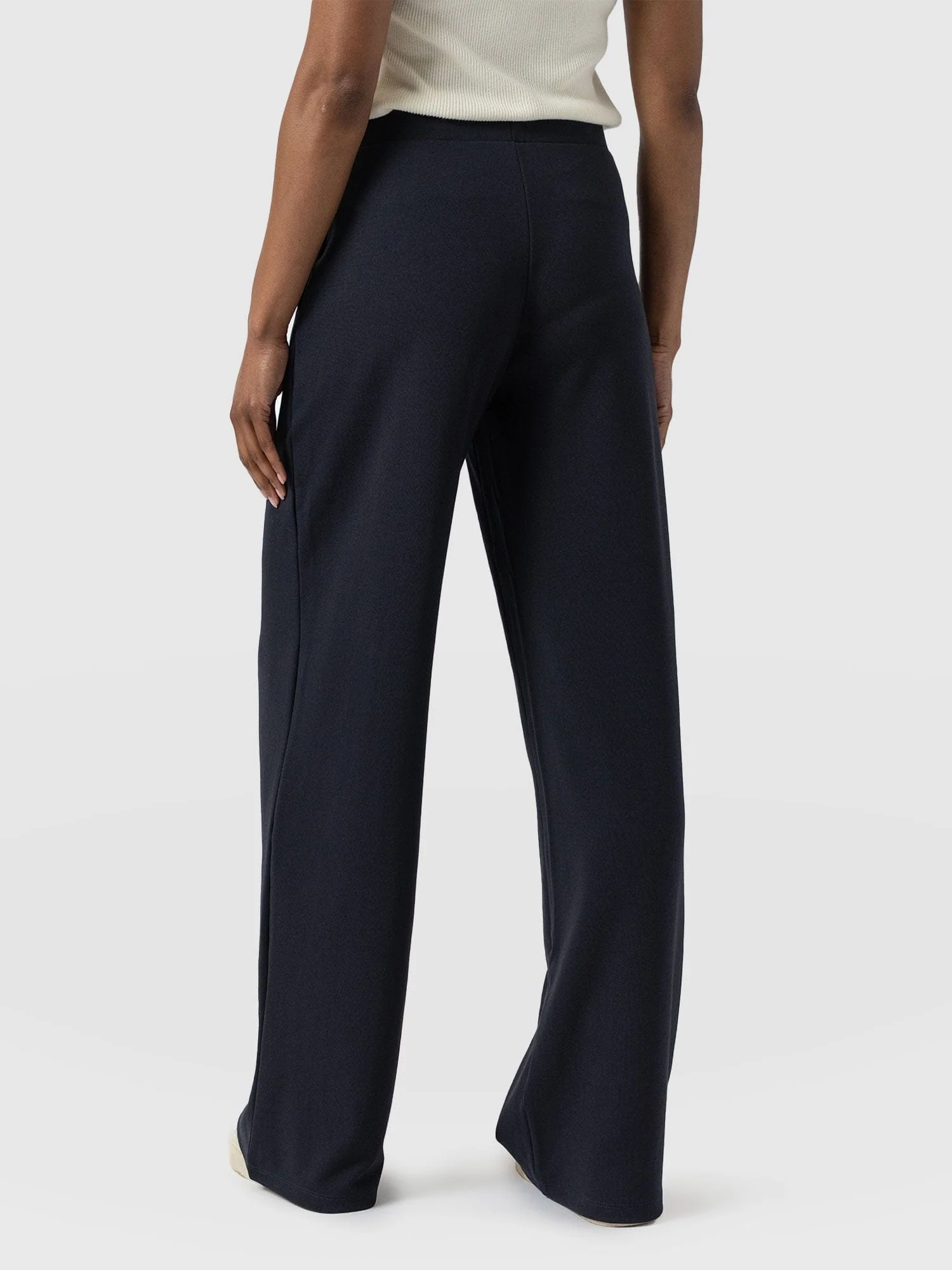 Keller Wide Leg Pant - Navy - Image 6