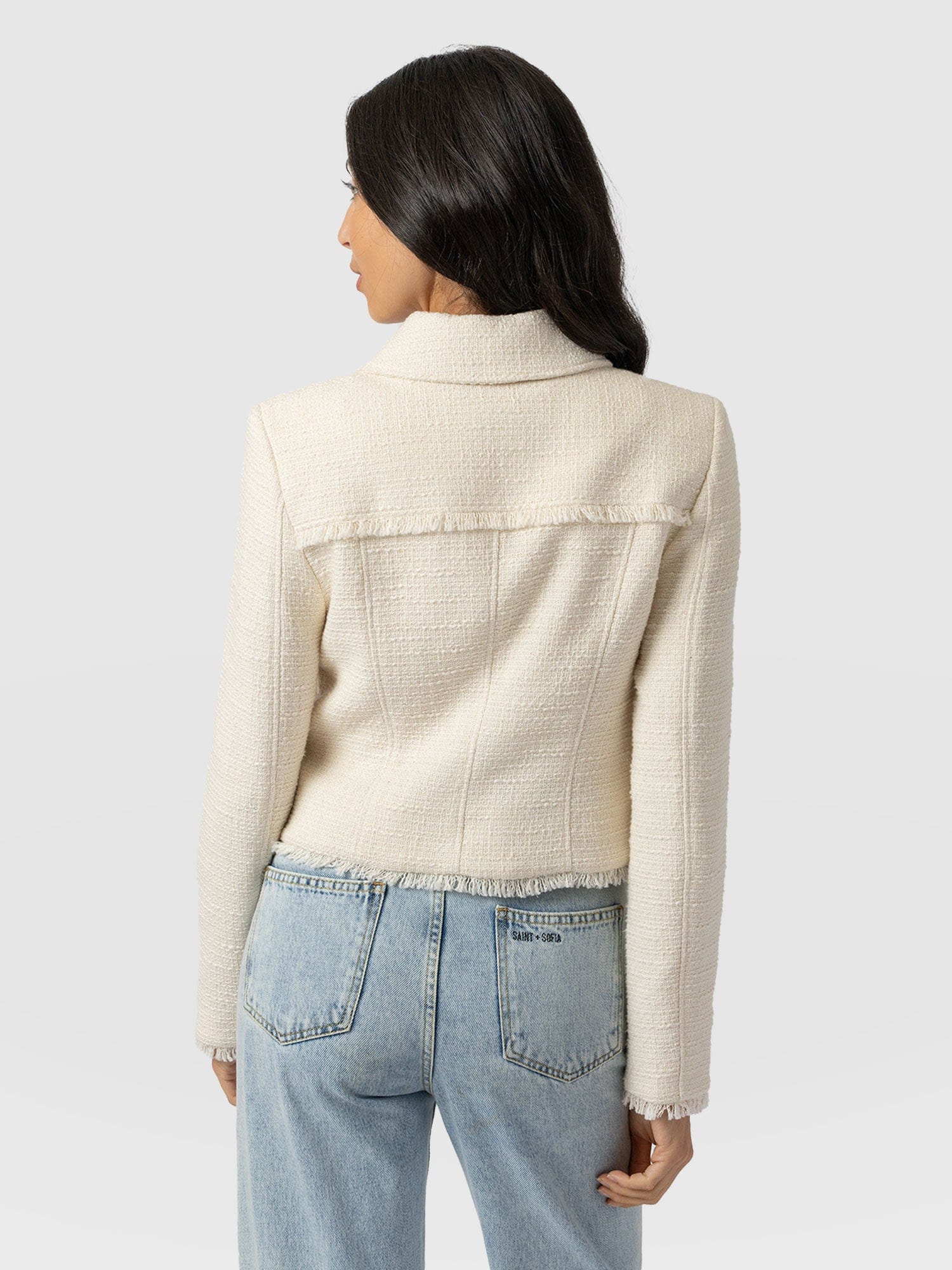 Kinley Jacket - Cream - Image 6