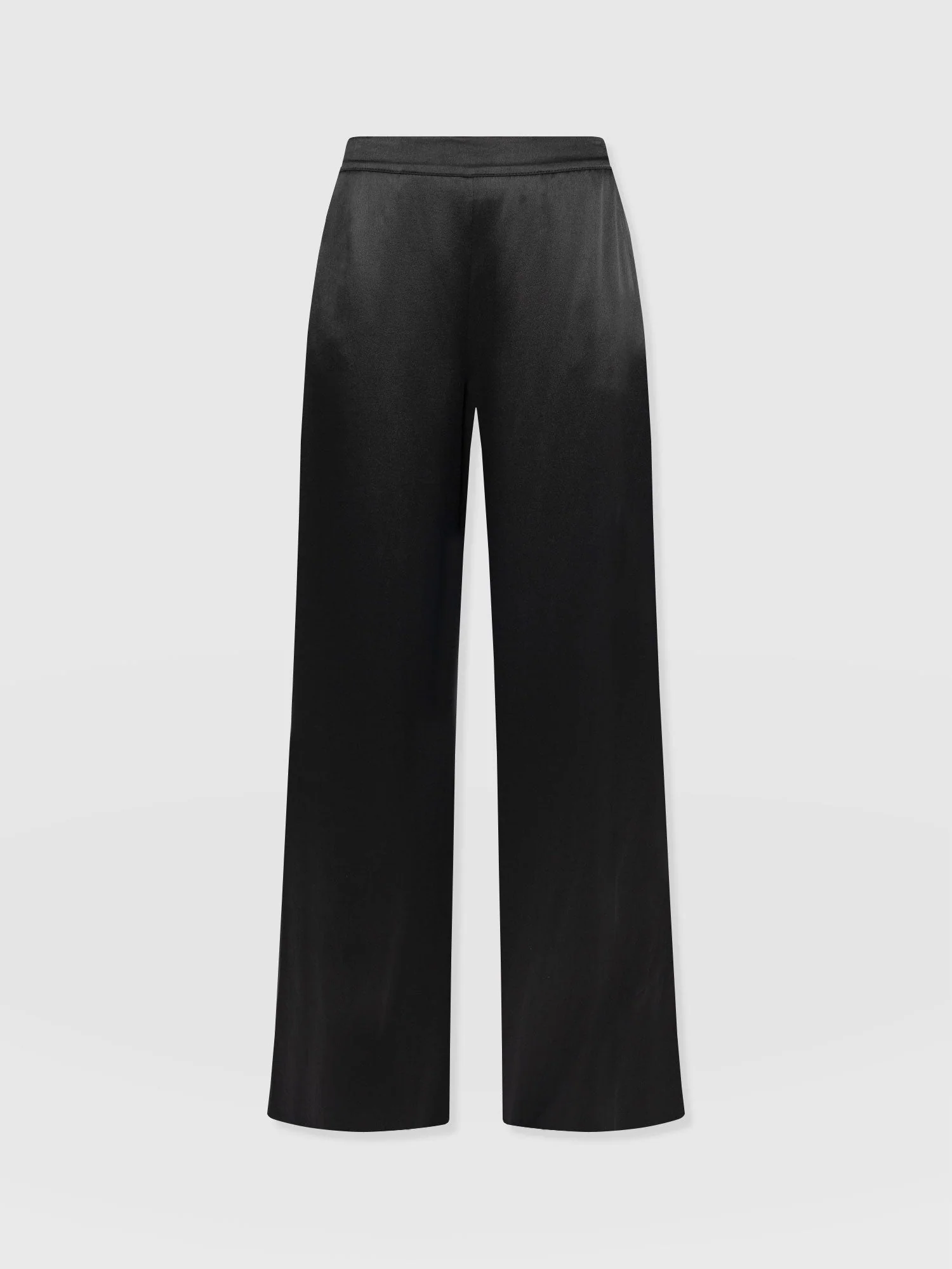 Langley Wide Leg Pant - Black - Image 7