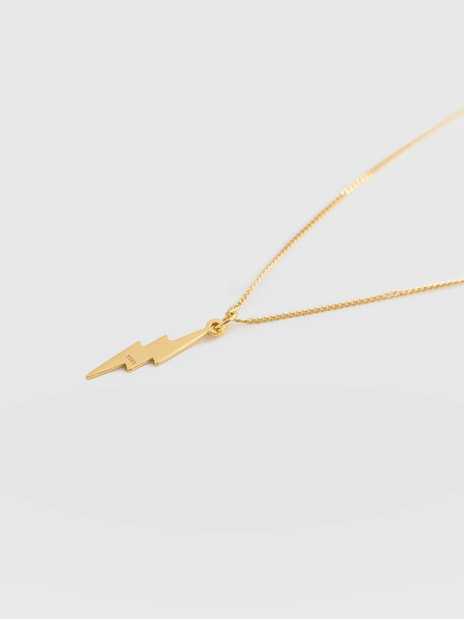 Lightning Necklace - Gold - Image 2