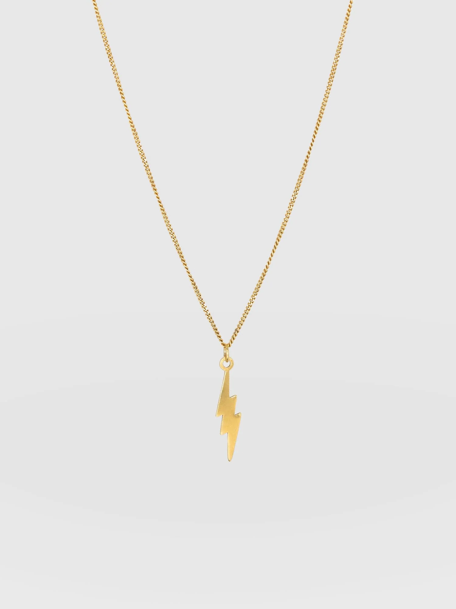 Lightning Necklace - Gold - Image 5