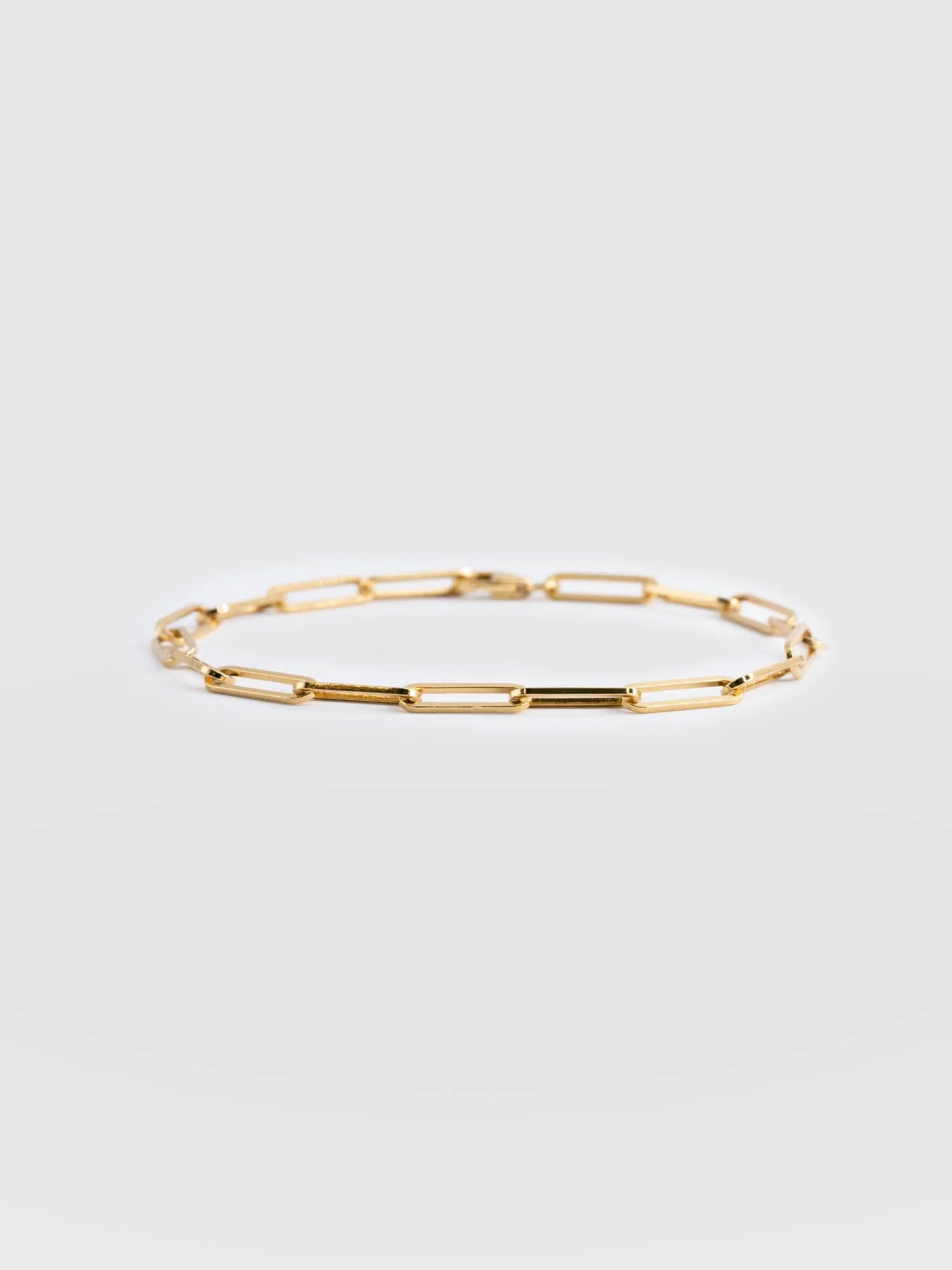Link Chain Bracelet - Gold - Image 2
