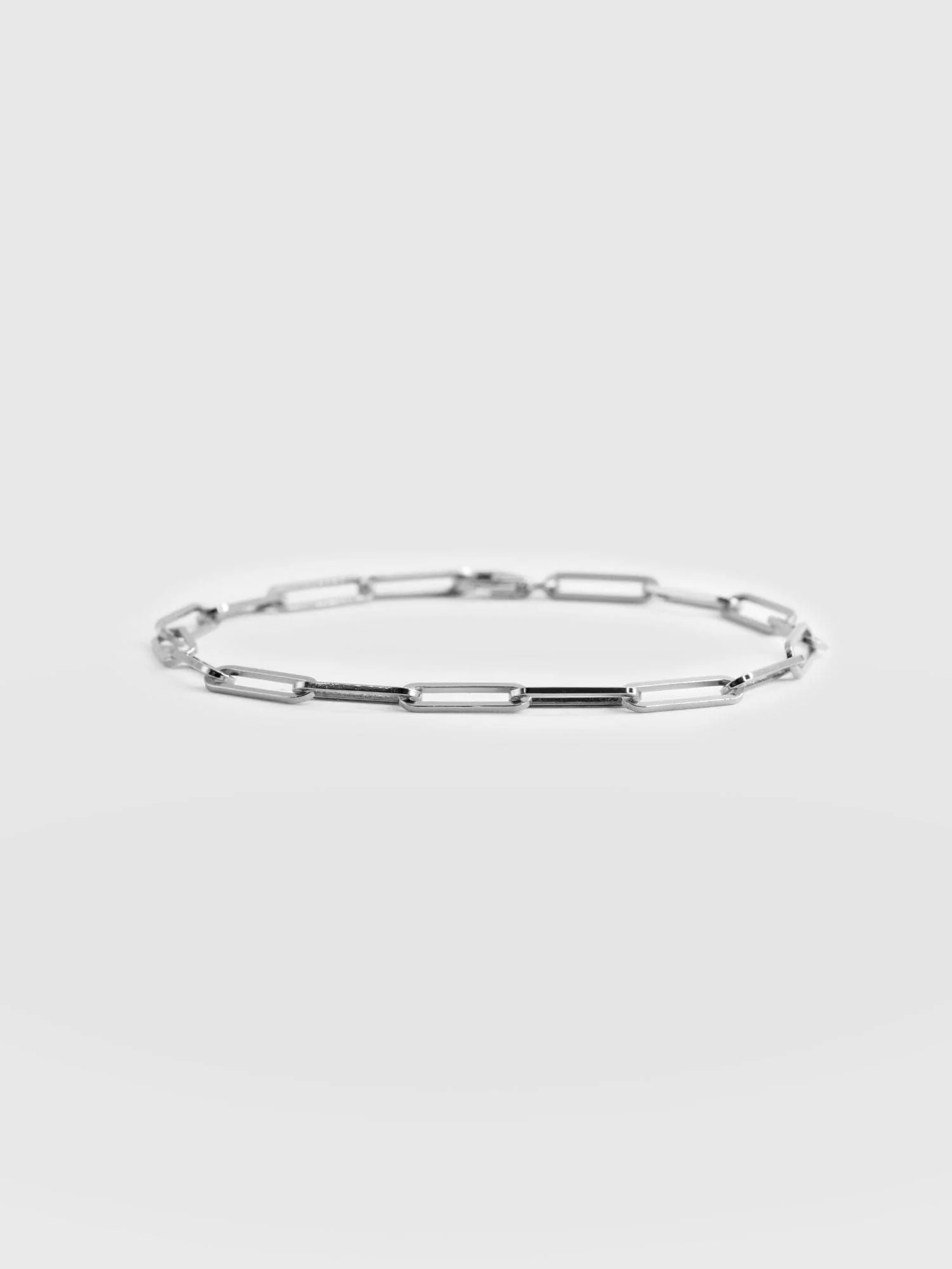 Link Chain Bracelet - Silver - Image 2