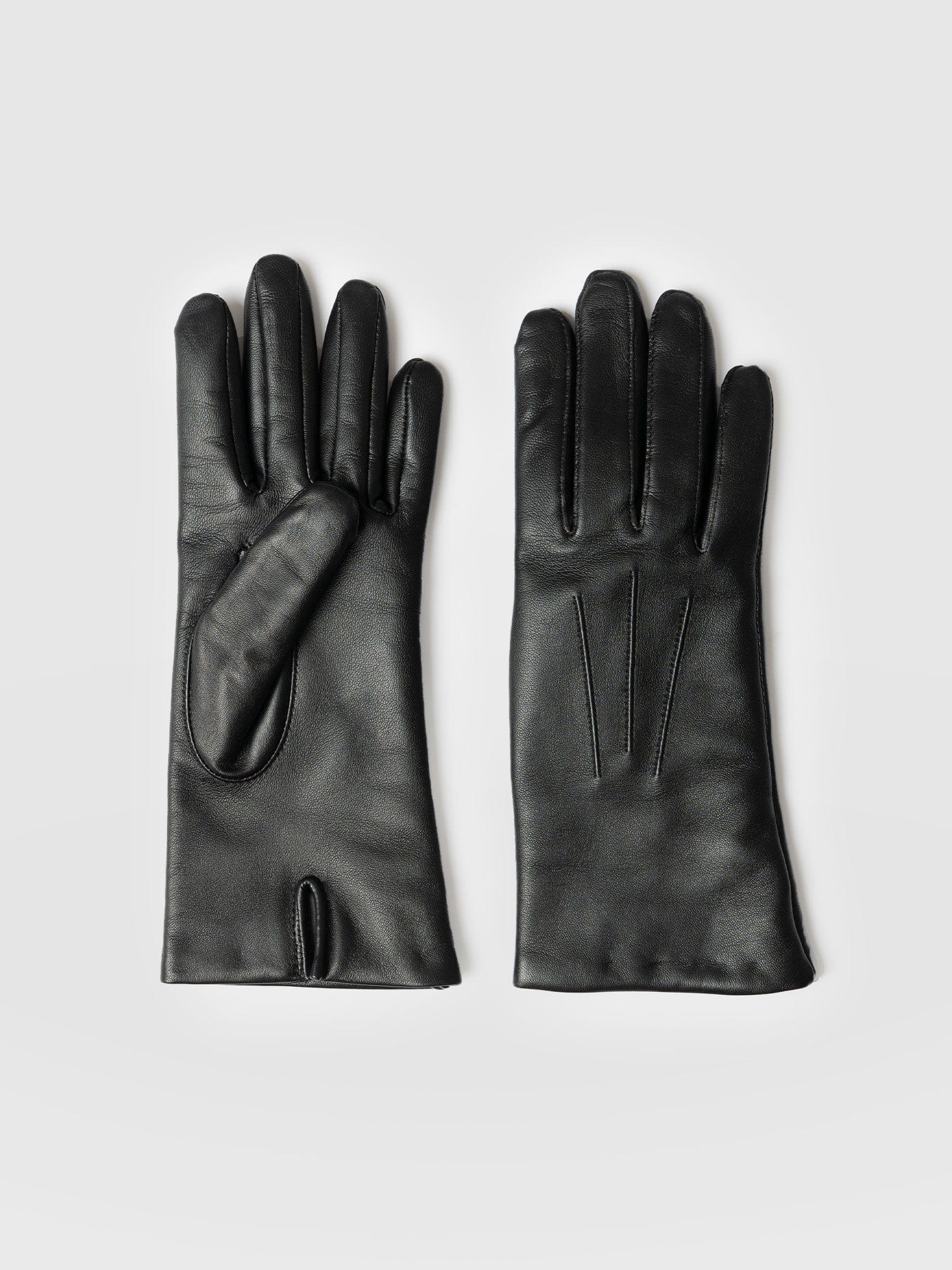 Luther Leather Gloves - Black - Image 7