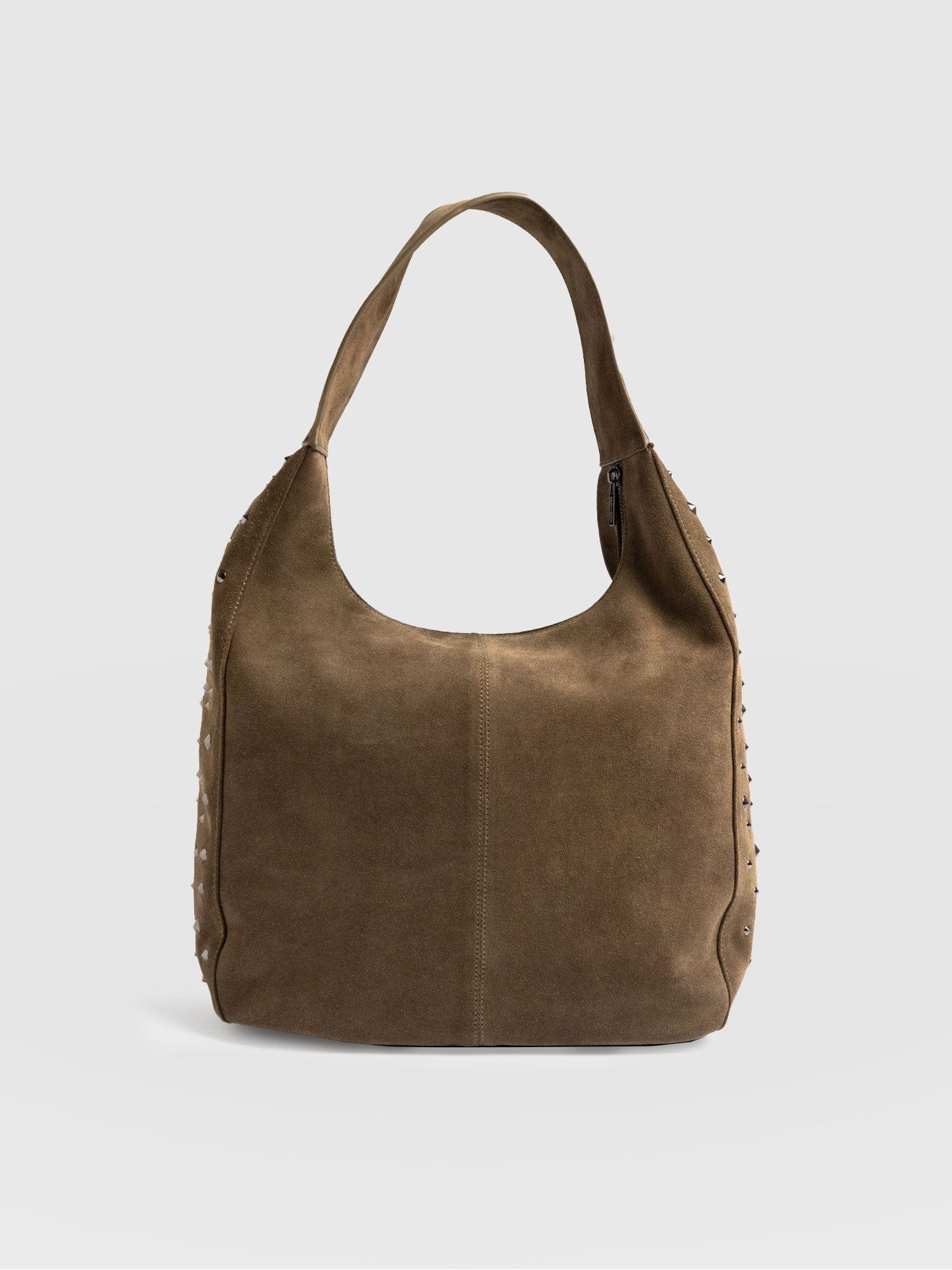 Margot Hobo Shoulder Bag - Khaki - Image 5