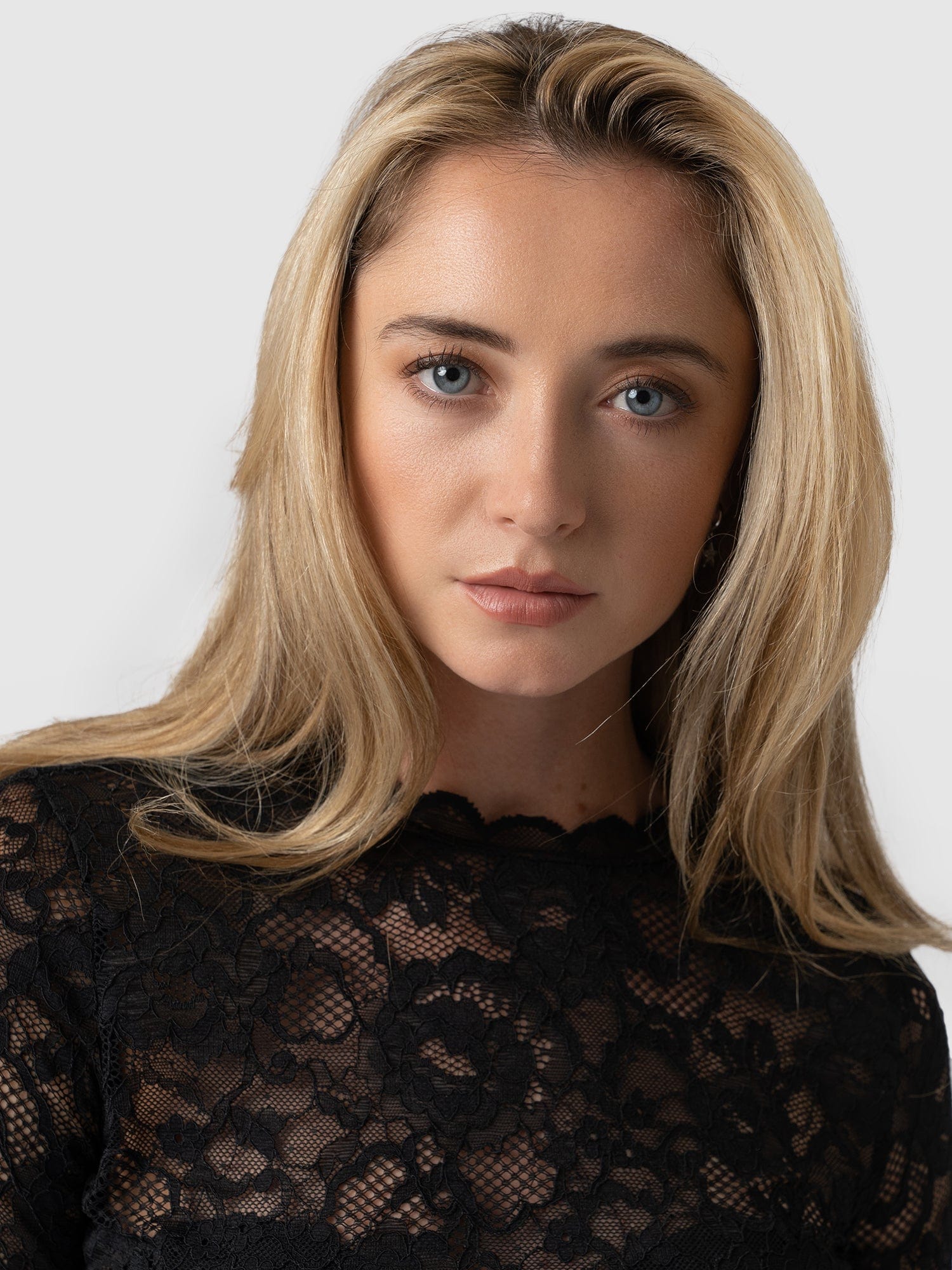 Miranda Lace Tee - Black - Image 4