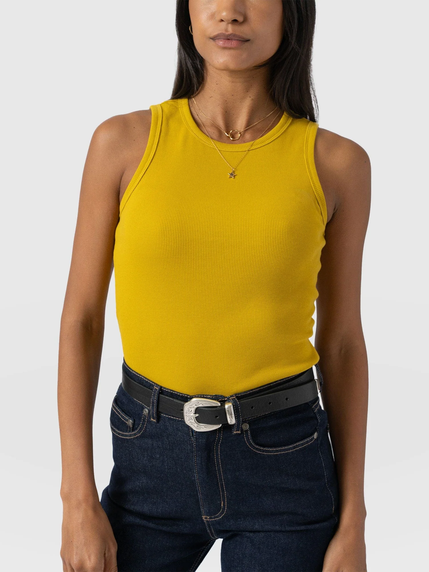 Nova Racer Vest - Mustard - Image 4