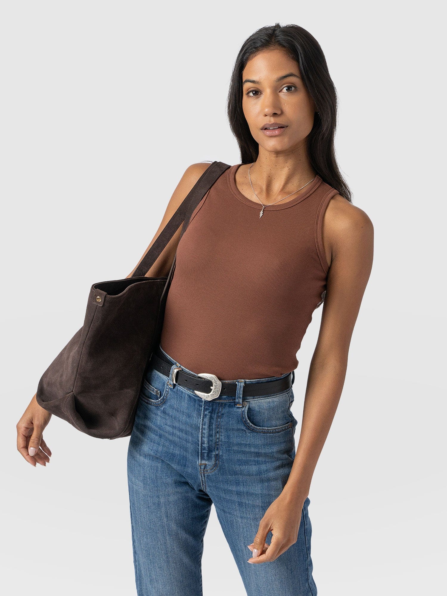 Nova Racer Vest - Russet Brown - Image 2
