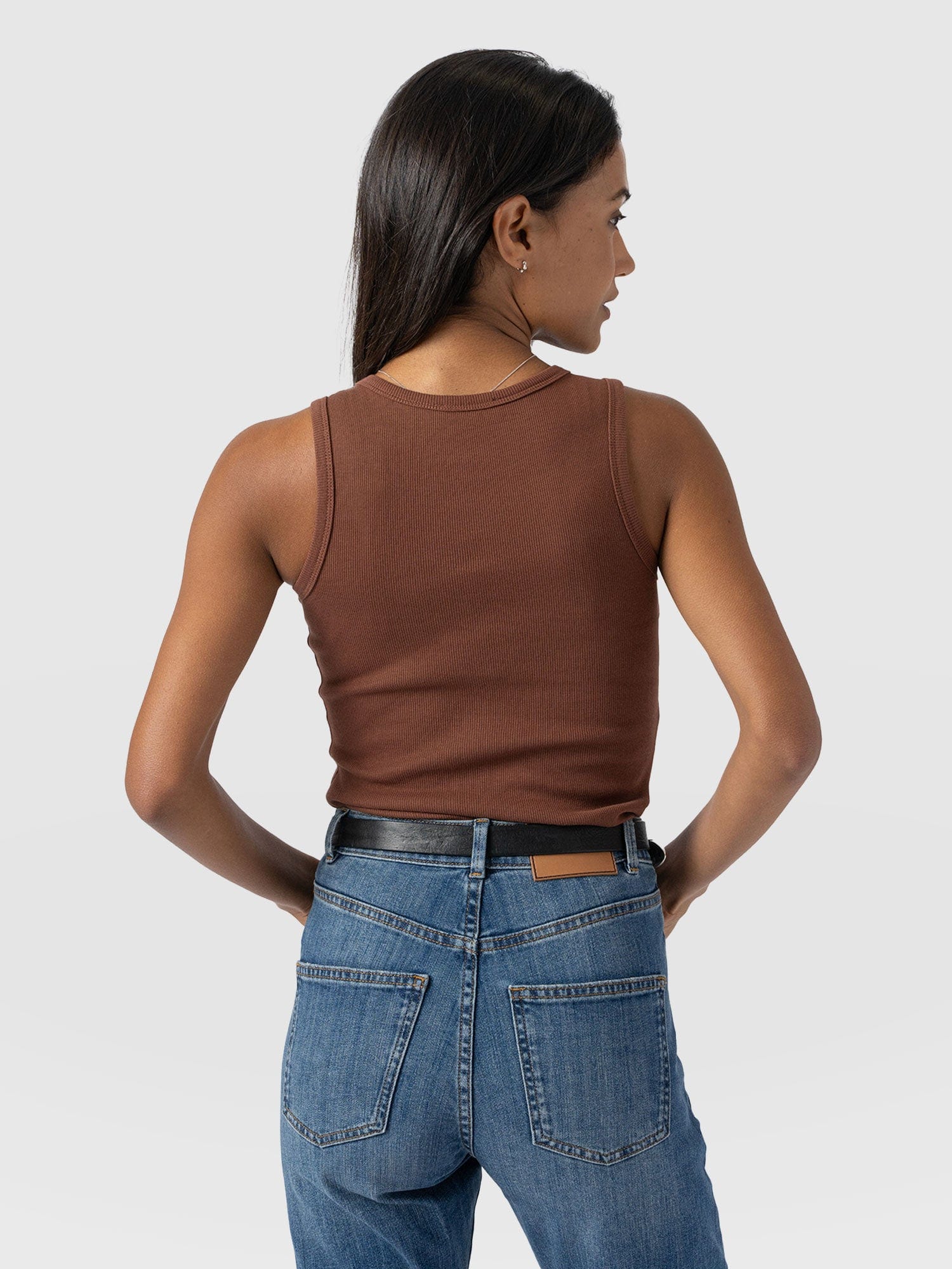 Nova Racer Vest - Russet Brown - Image 6