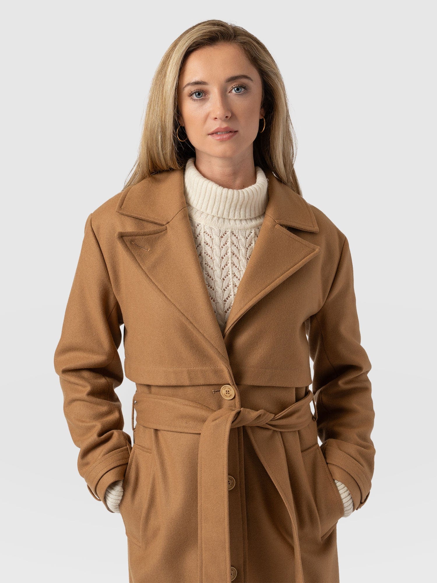 Odette Coat - Camel - Image 3